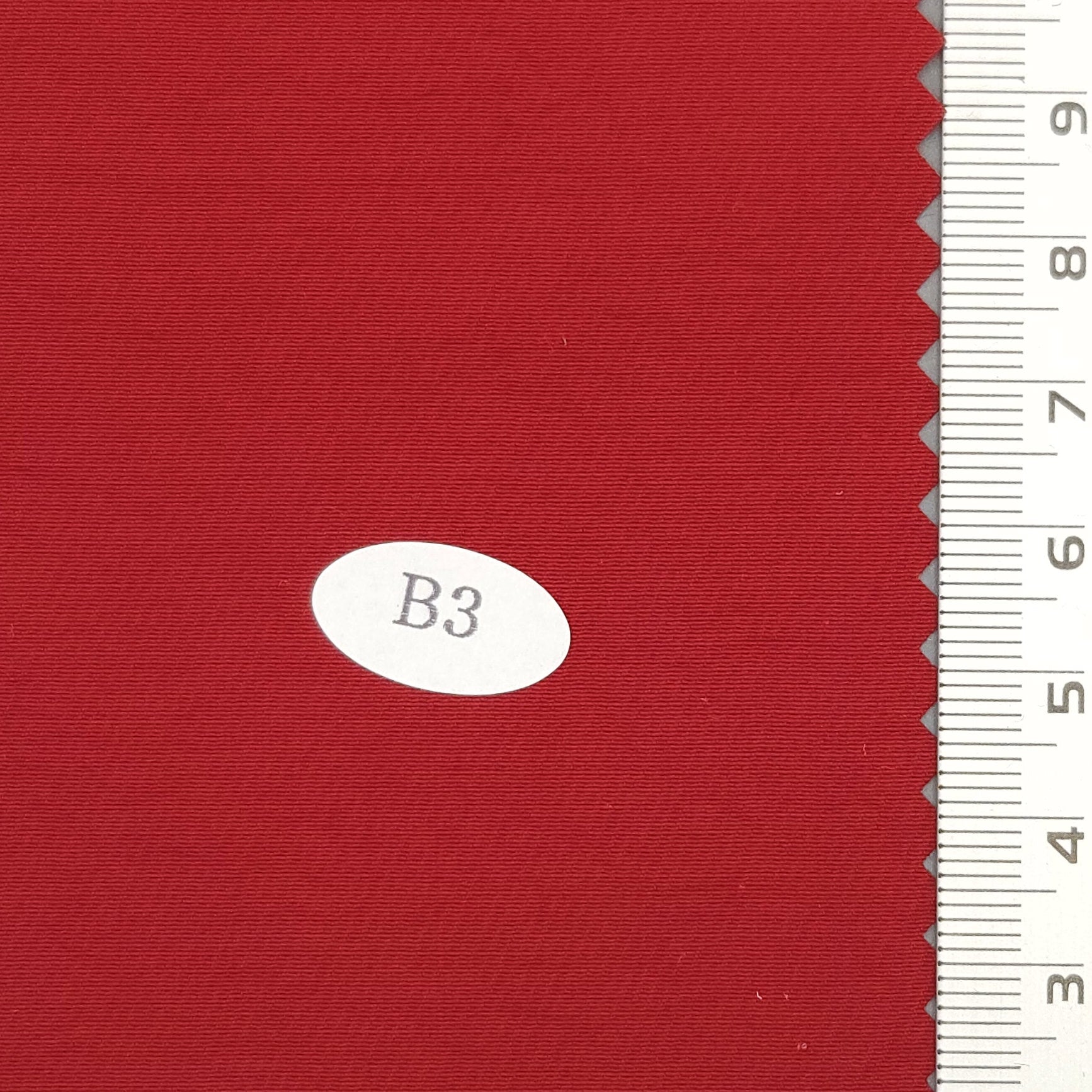 Solid PU Coating Recycled Nylon Woven Fabric - FAB 1682 - 38.Fire Brick B3)