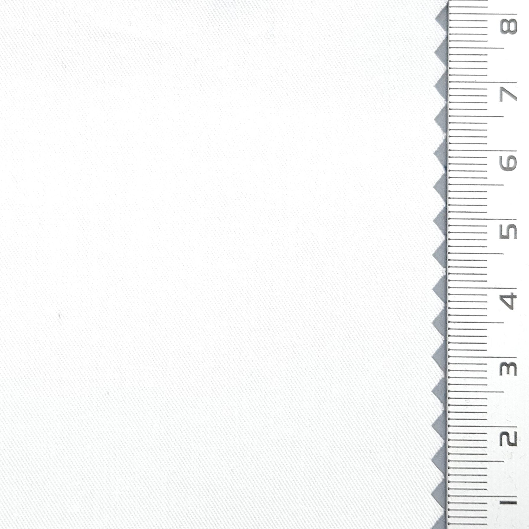 30s High Density Solid Twill Washing Cotton Woven Fabric - FAB 1672 - 39.White