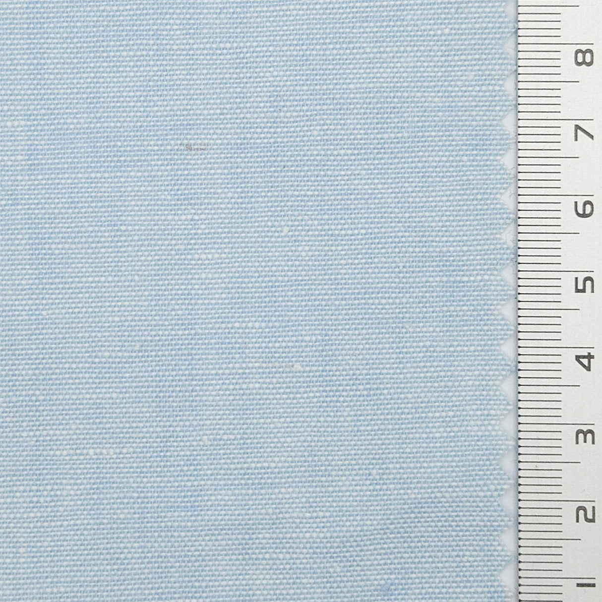 Solid Oxford Cotton Linen Polyester Woven Fabric - FAB1790 - 1.Medium denim blue-2.Dark navy blue-3.Light powder blue-4.Soft yellow/chartreuse-5.Blush pink-6.Light sage grey-7.taupe-8.White-9.Black