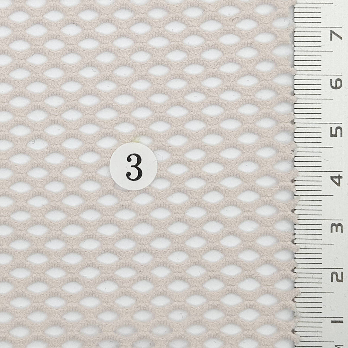 1.Purple gray-2.Beige-3.Light pink gray-4.Light mint green-5.Light sky blue - Net Solid Mesh Spandex Polyester Knit Fabric - FAB 1803
