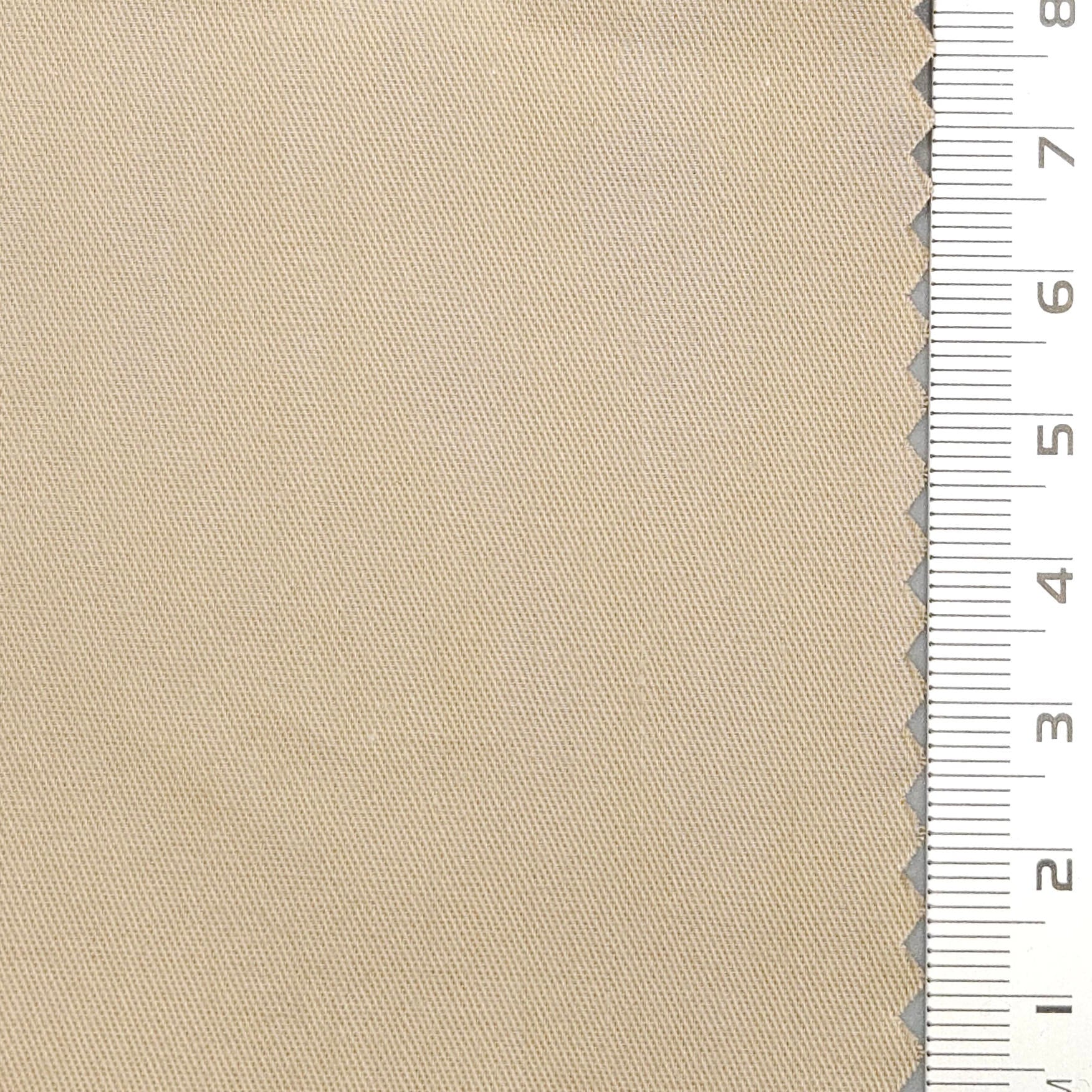 1.Bazaar-2.Concord-3.Pale Oyster-4.Beaver-5.Sandrift - 40'S Twill Cotton Woven Fabric - FAB 1177