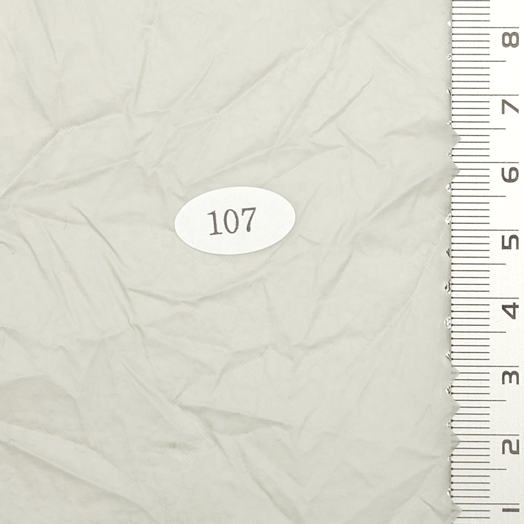 Solid Plain Wrinkle Recycled Nylon Woven Fabric - FAB 1706 - 3.Moon Mist