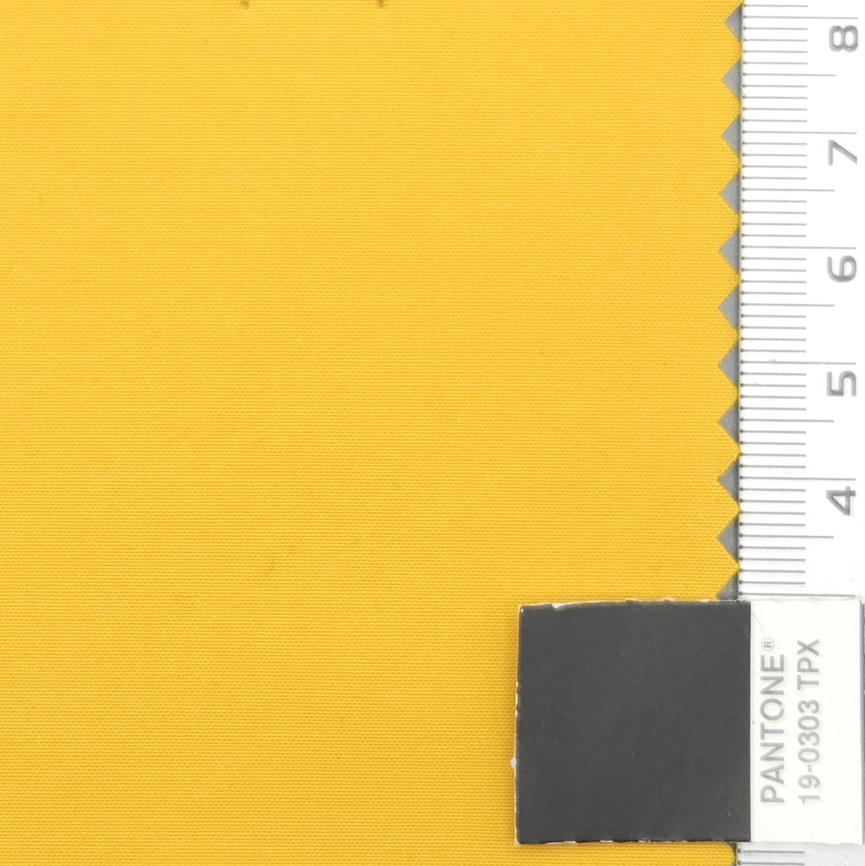 Hiking Solid Plain Recycled Polyester Cotton Woven Fabric - FAB 1725 - 3.Yellow