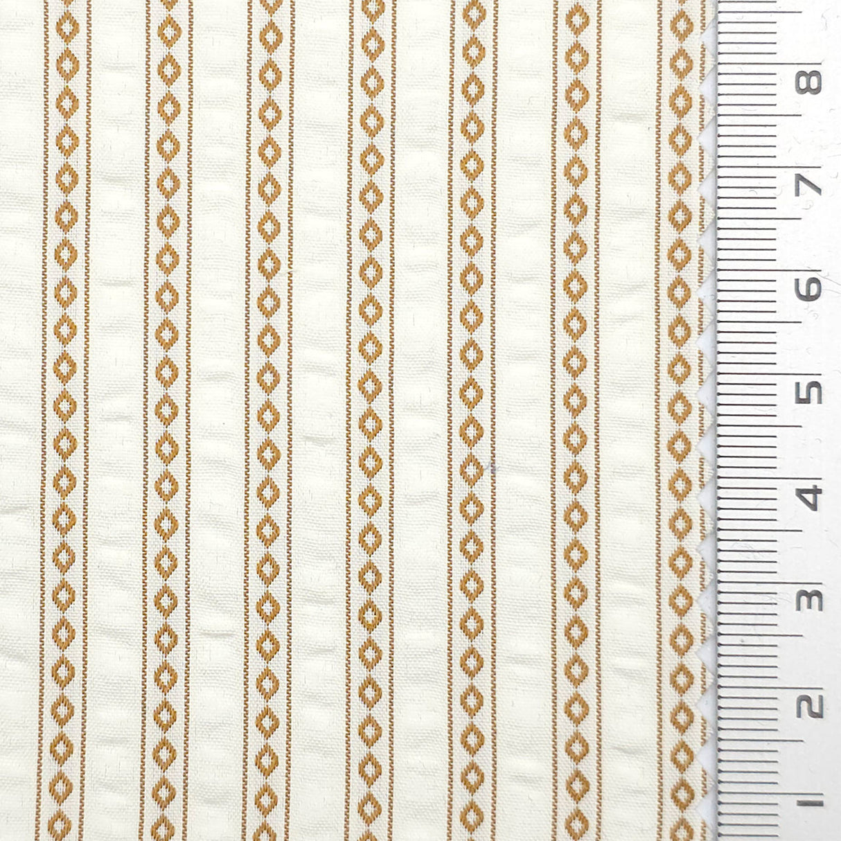 Stripe Jacquard Cotton Polyester Woven Fabric - FAB1820 - 1.Pink-2.Silver-3.Beige-4.Blue-5.Green-6.Royal Blue-7.Gold-8.Brown-9.Navy-10.Black