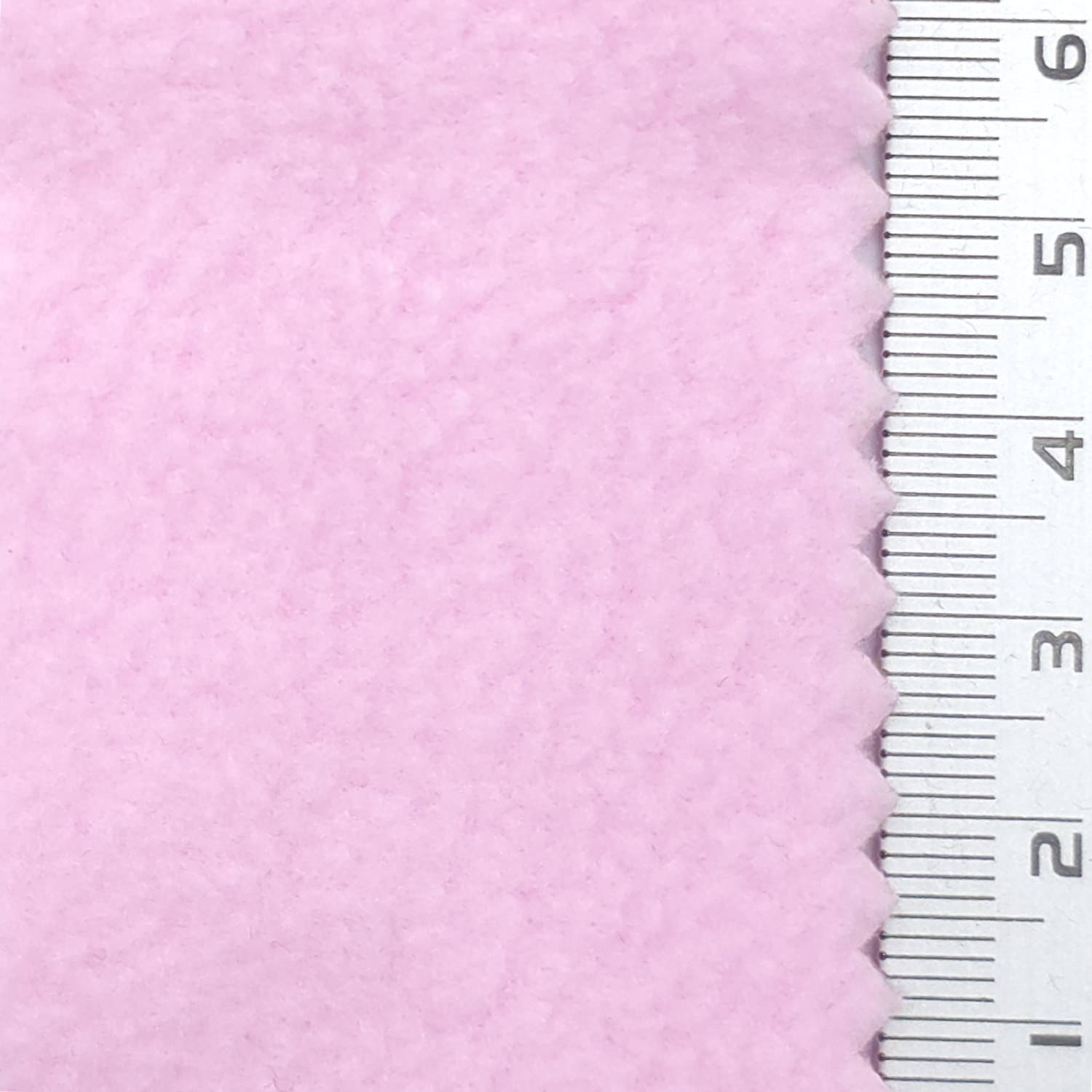 Pale Pink - Soft Medium Weight Double Sided Poly Fleece Knit Fabric - FAB 1921
