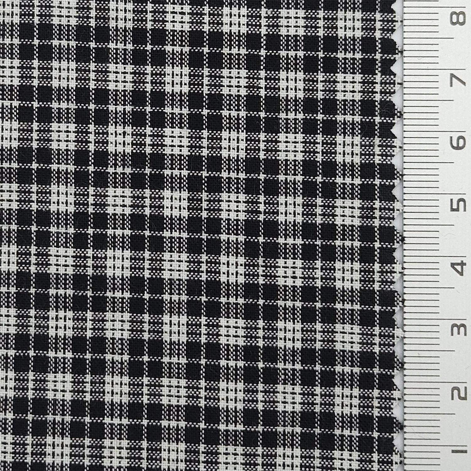 1.Charcoal Plaid-2.Navy Blue Plaid-3.Black Plaid-4.Burgundy Plaid-5.Dark Gray Plaid - Check YarnDyed Cotton Woven Fabric - FAB 1799
