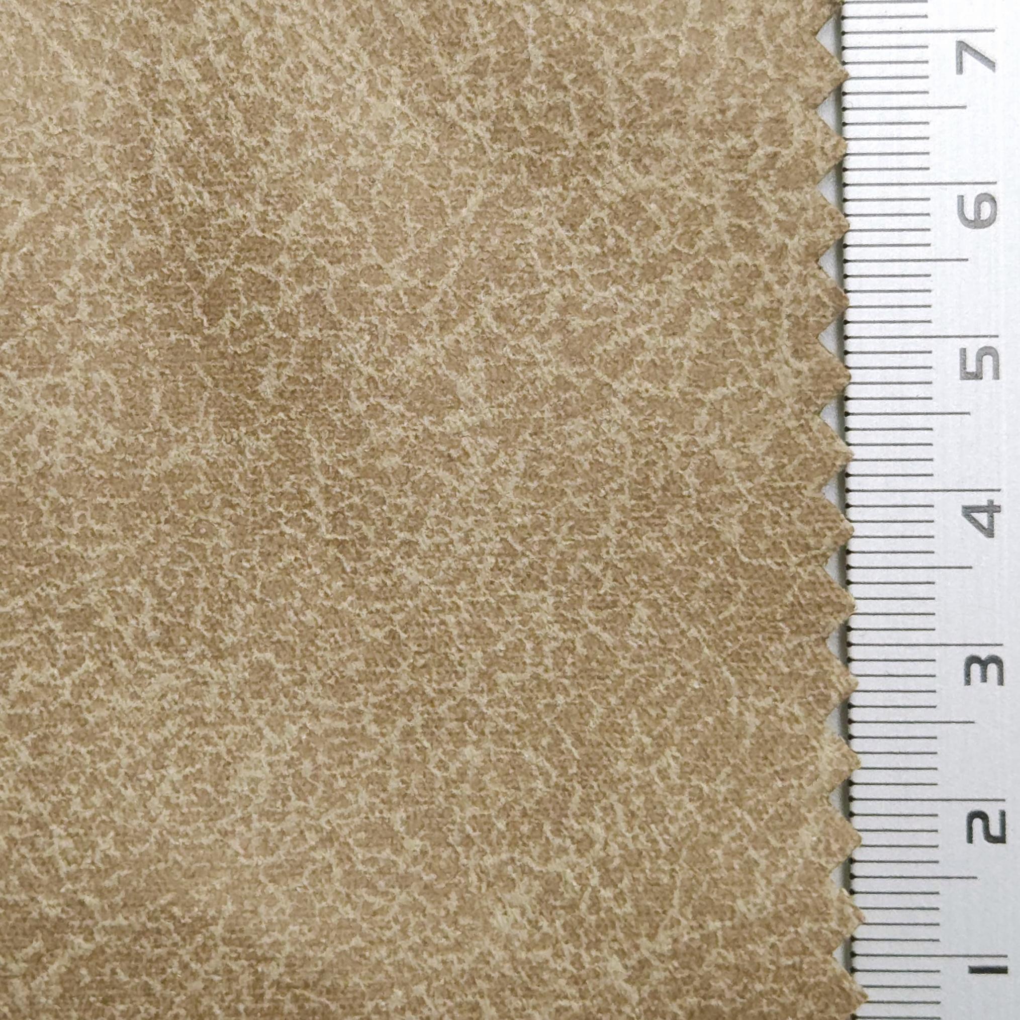 1.Grey Brown-2.Hurricane-3.Malta-4.Sanguine Brown-5.Van Cleef - Crack Suede Polyester Knit Fabric - FAB 1571