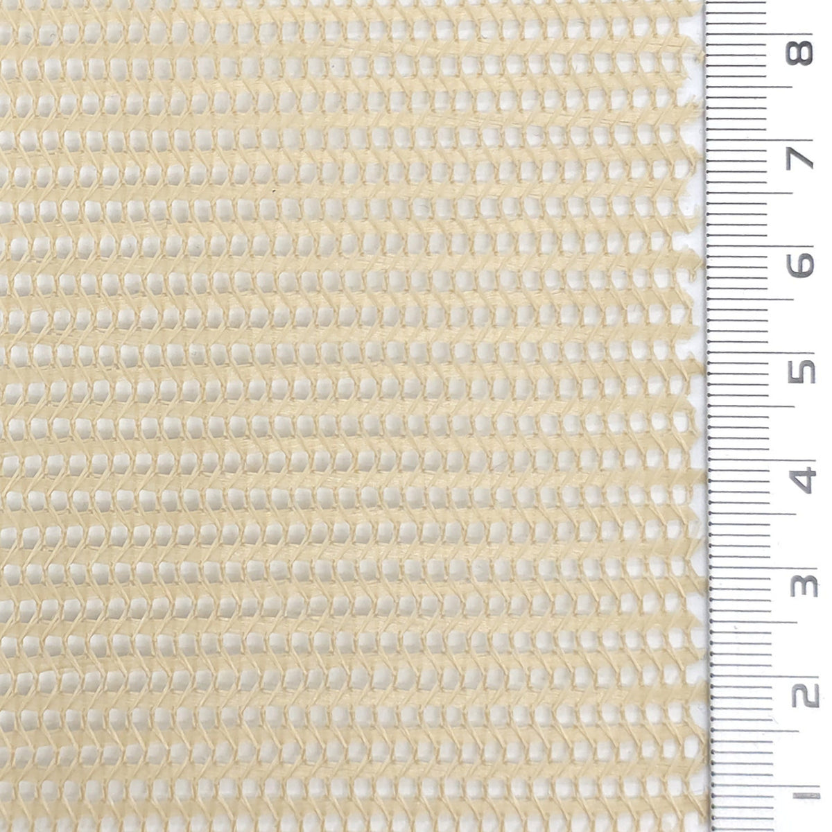 1: Off White-2: Coral Pink-3: Beige-4: Light Gray-5: Cream - Resin Finished Rigid Nylon Mesh Knit Fabric - FAB 1943