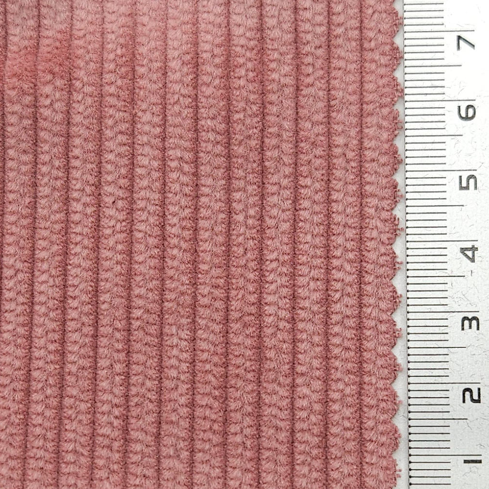 6Wale Solid Corduroy Cotton Woven Fabric - FAB1656 - 1.Sandrift-2.Tia Maria-3.Au Chico-4.Wine Berry-5.Milano Red-6.Alabaster-7.Pearl Lusta-8.Wafer-9.Sisal-10.Cashmere