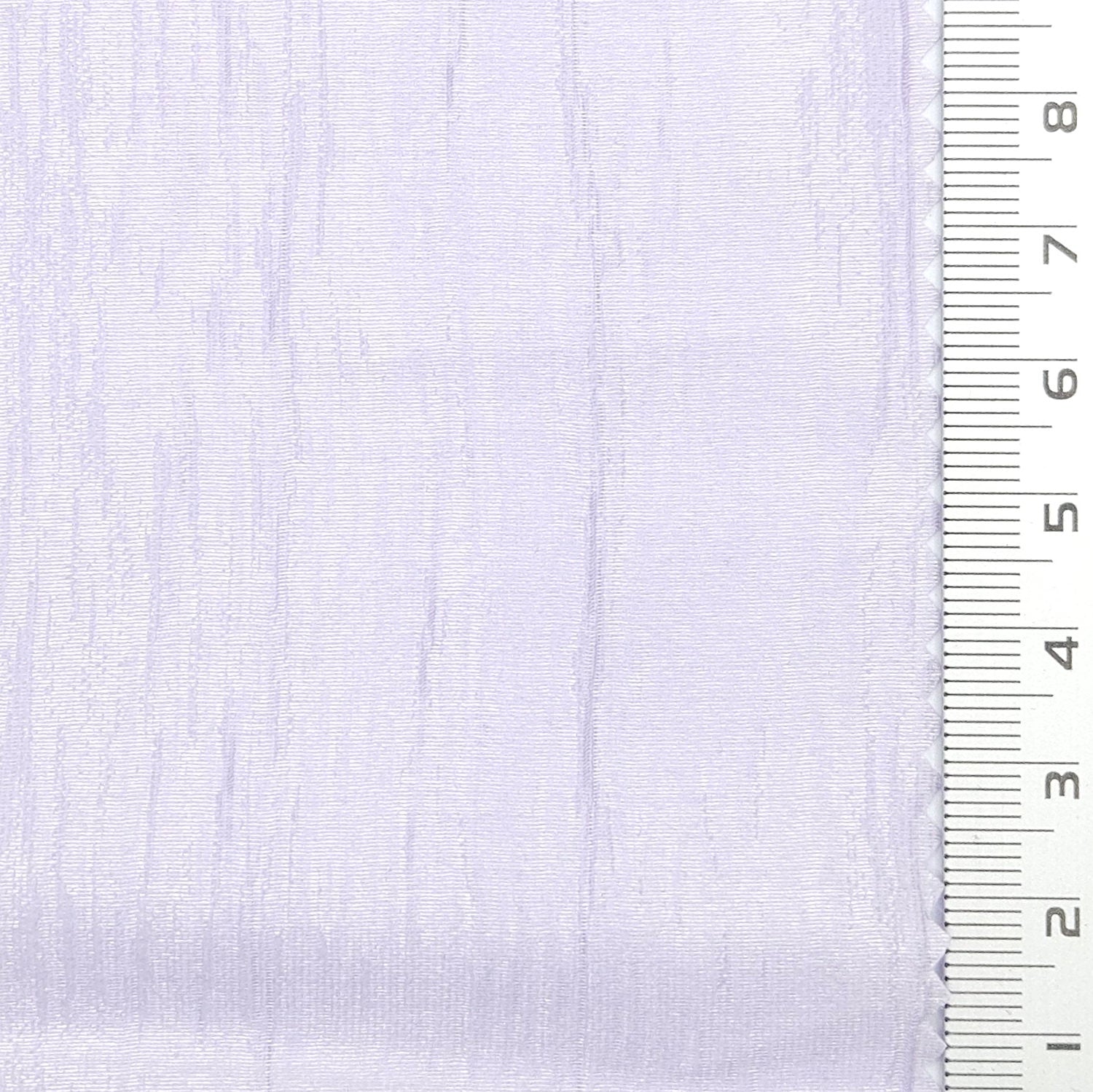Solid Pleated Satin Acetate Polyester Tencel Woven Fabric - FAB 1792 - 3.Light lavender