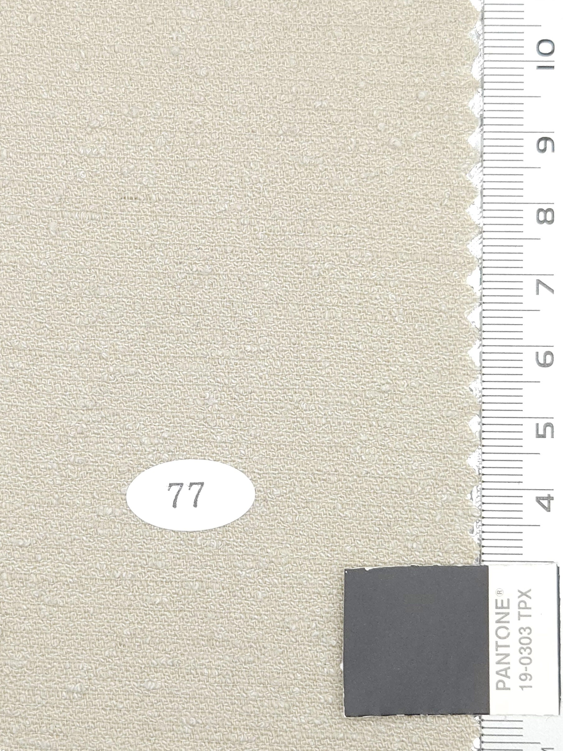 Solid Dobby Washing Linen Cotton Polyester Rayon Nylon Woven Fabric - FAB 1710 - 3.Bone