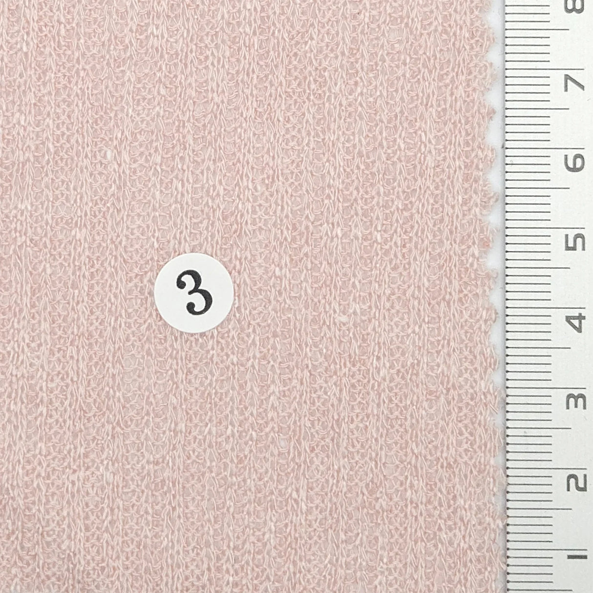 Like Pleated Solid Rib Linen Polyester Knit Fabric - FAB1768 - 1.Ivory-2.Ecru-3.Blush pink-4.Sky blue-5.Butter yellow-6.Sage green-7.Lilac-8.Warm gray-9.Heather gray-10.White