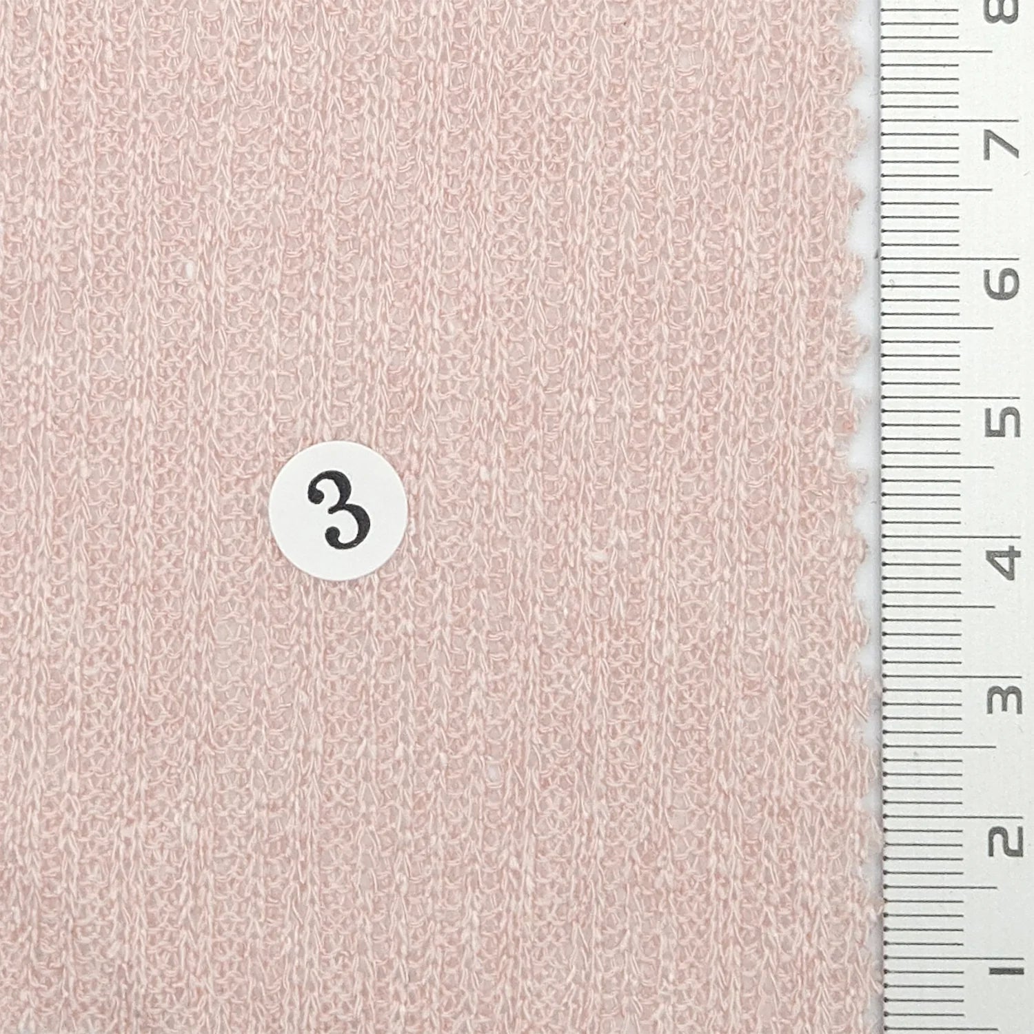 Like Pleated Solid Rib Linen Polyester Knit Fabric - FAB1768 - 1.Ivory-2.Ecru-3.Blush pink-4.Sky blue-5.Butter yellow-6.Sage green-7.Lilac-8.Warm gray-9.Heather gray-10.White