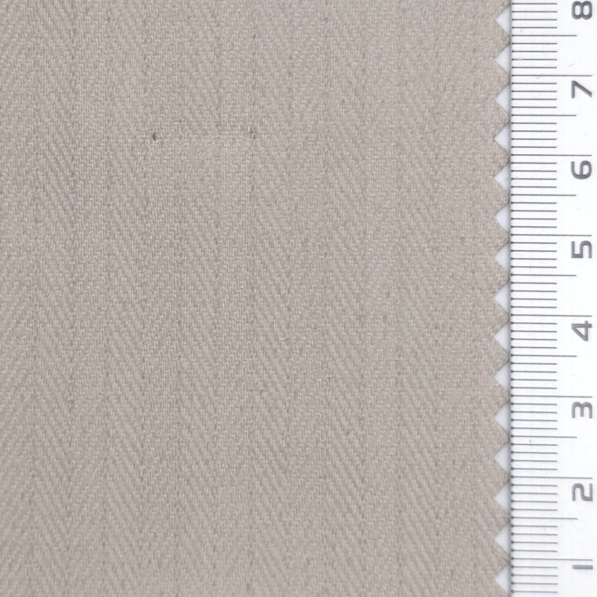 Herringbone Cotton Woven Fabric - FAB1955 - Beige