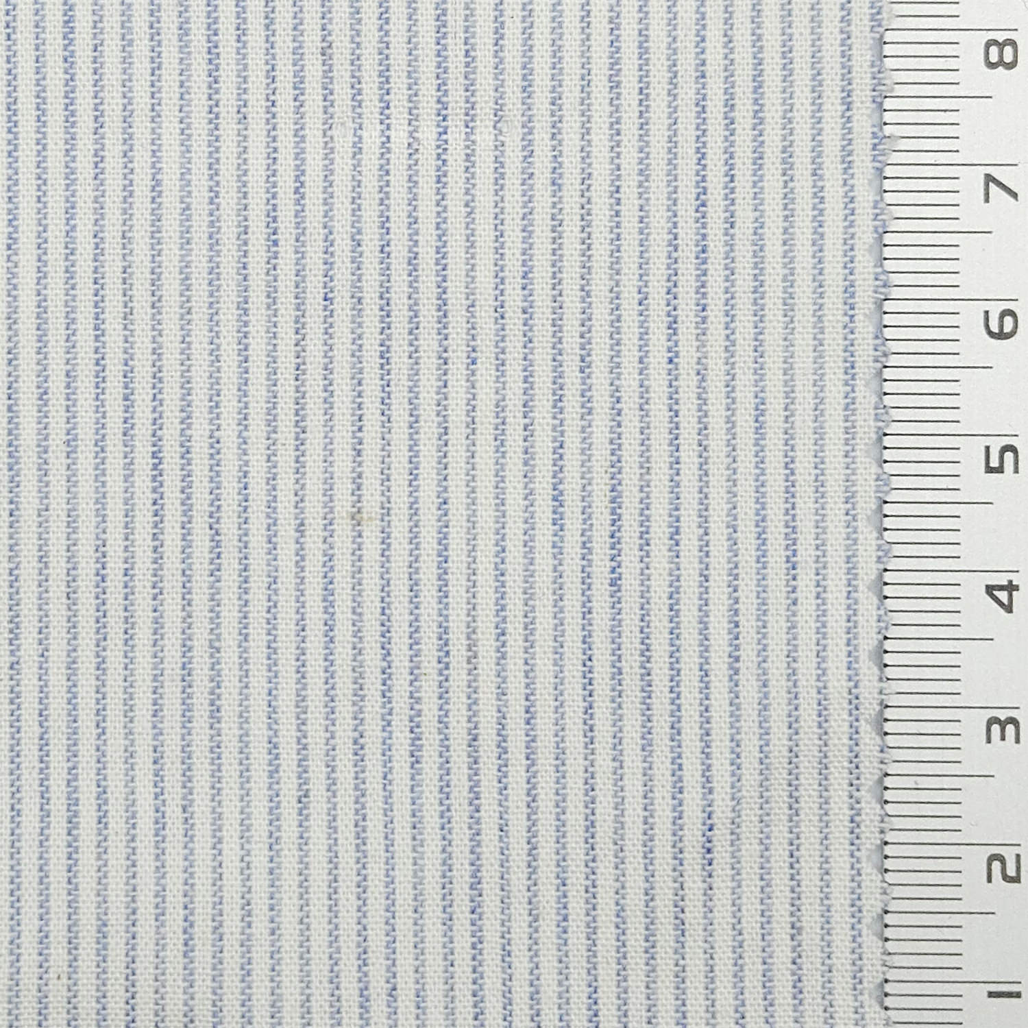 Pin Stripe Plain Cotton Woven Fabric - FAB1796 - 1.Ivory-2.Pearl-3.Light Blue-4.Light Pink-5.Pale Yellow-6.Gray-7.Medium Gray-8.Light Blue-9.Light Pink-10.Light Gray