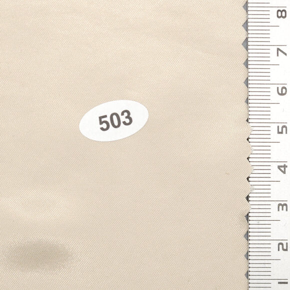 Solid Satin Polyester Rayon Woven Fabric - FAB 1736 - 3.Cream