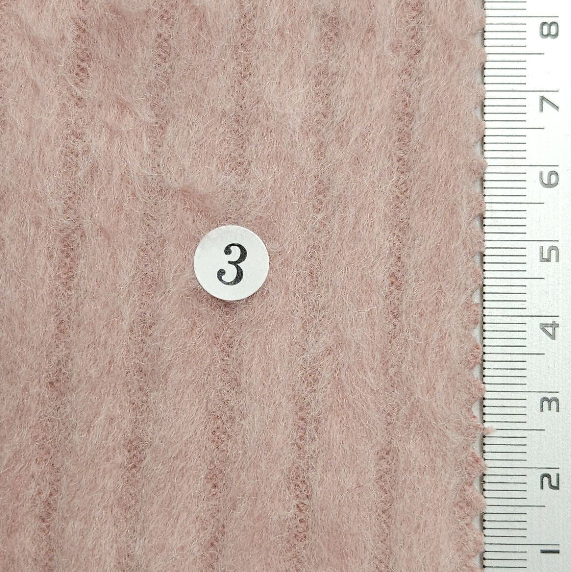 Solid Brushed Rib Rayon Polyester Knit Fabric - FAB 1593 - FAB1593-3