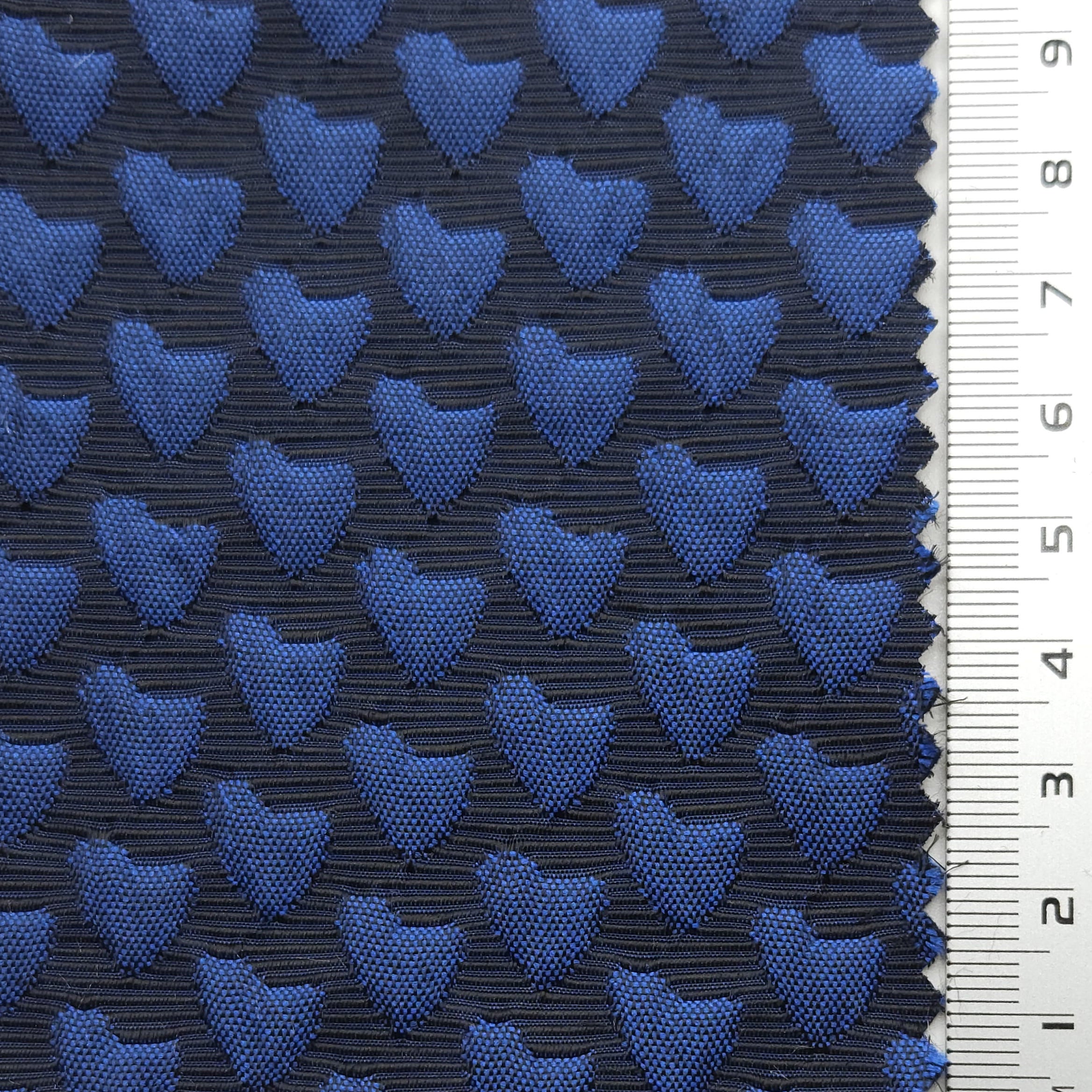 Jacquard YarnDyed Polyester Woven Fabric - FAB 1621 - 3.Blue