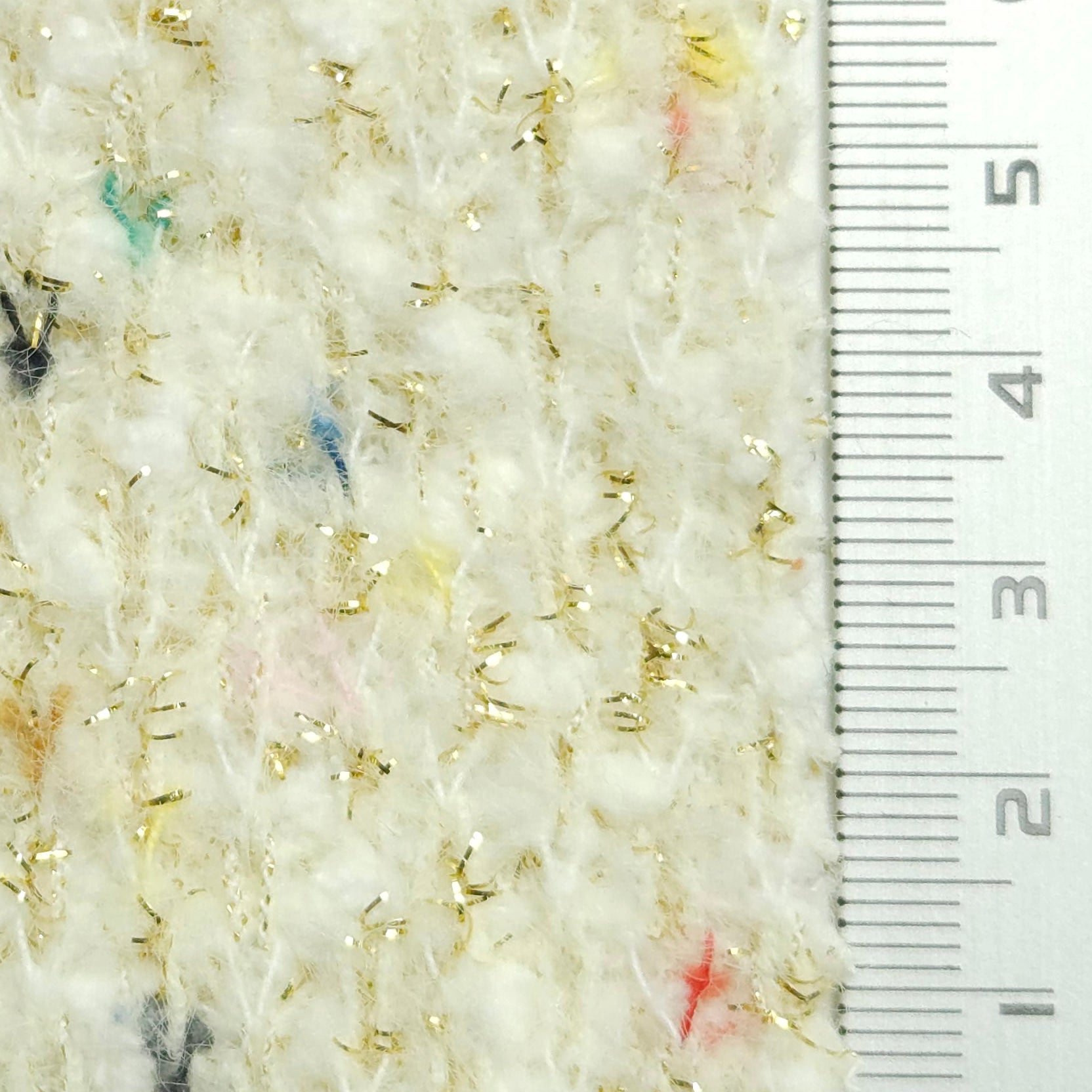 Solid Metallic YarnDyed Polyester Woven Fabric - FAB 1556 - 3.Multi