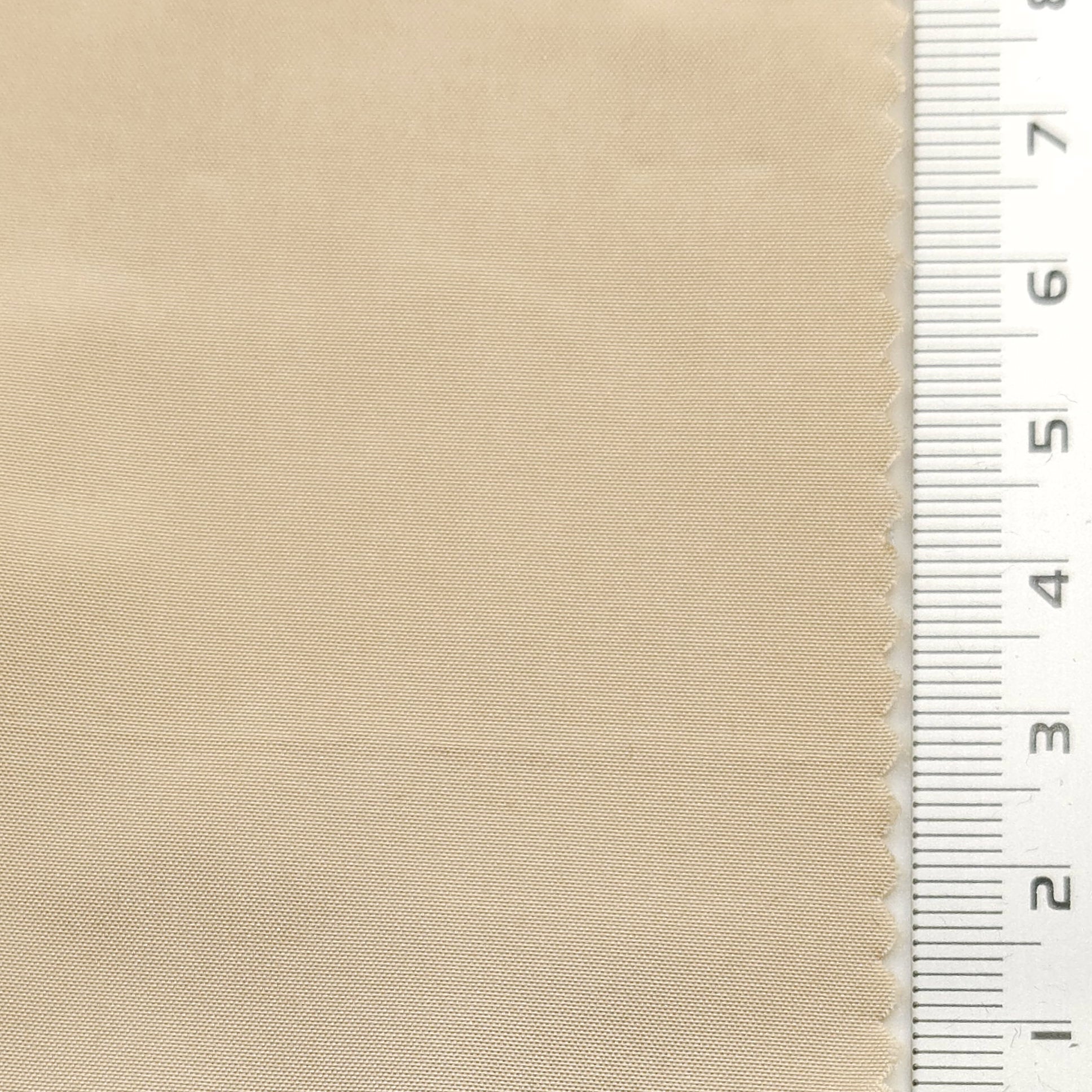Solid Taffeta Yarn Dyed Silk Woven Fabric - FAB 1643 - 3.Beige