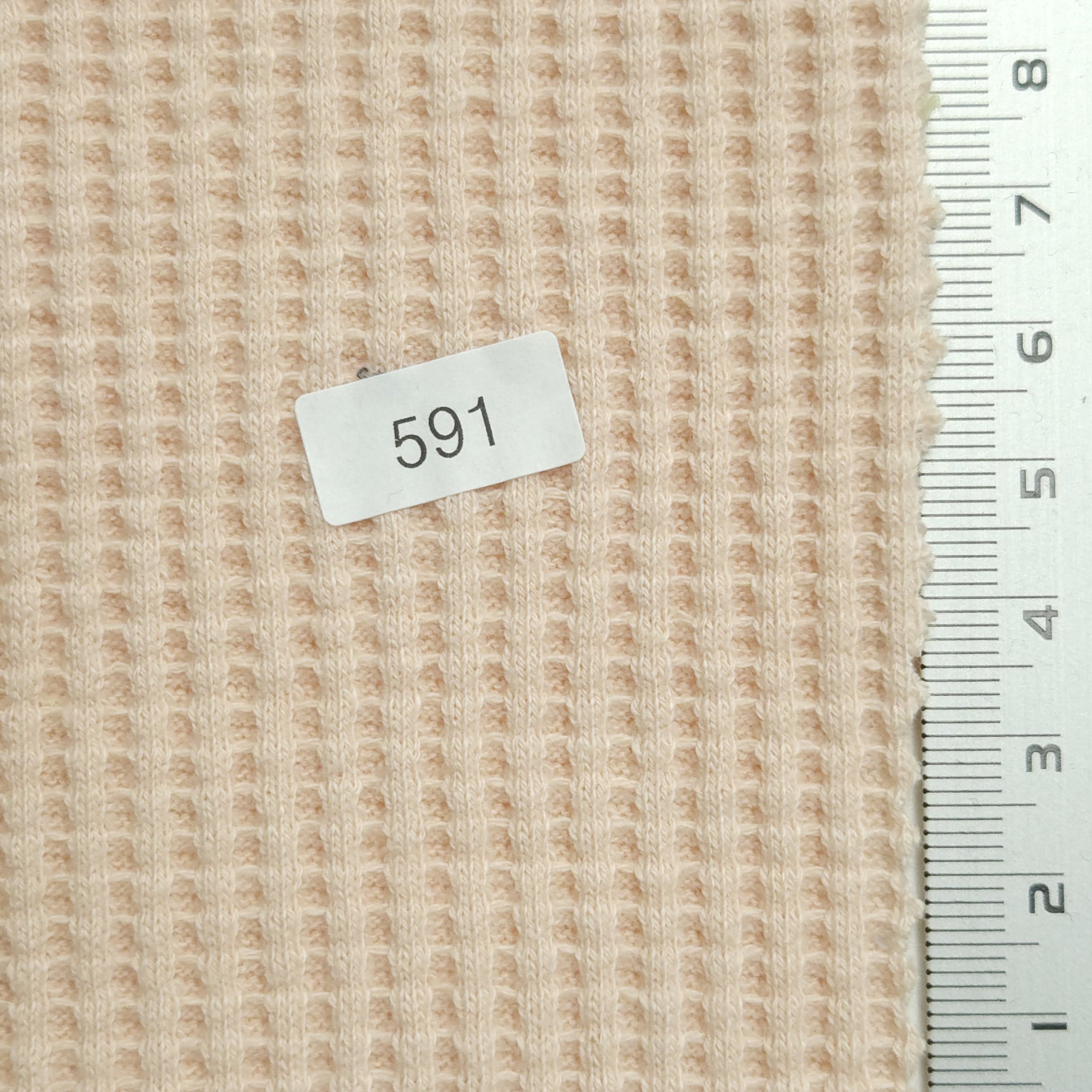 Rib Cotton Spandex Knit - FAB 1360 - 3.Grain Brown