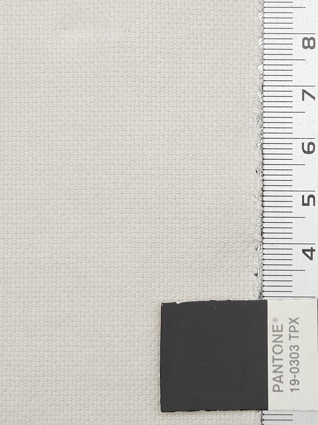10s Solid Oxford Cotton Spandex Woven Fabric - FAB1659 - 1.Eggshell-2.Pastel Grey-3.Quill Grey-4.White-5.Soft Amber-6.Pavlova-7.Olive Green-8.Vanilla-9.Cloud-10.Concord