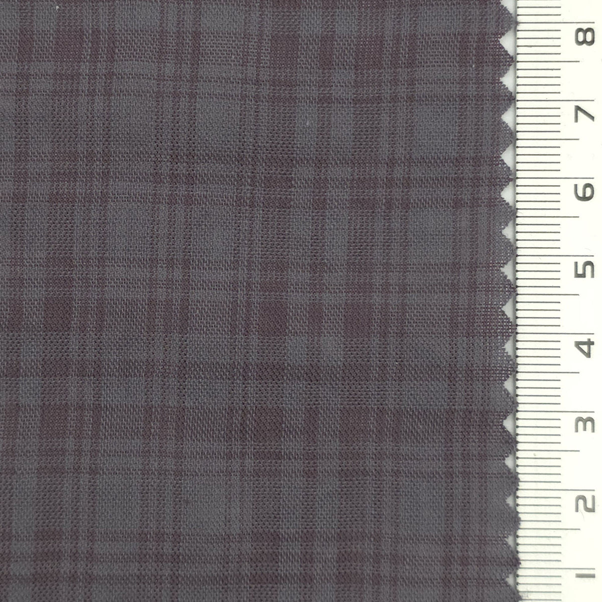 1: Dark Navy Blue-2: Tan-3: Charcoal Gray-4: Slate Blue-5: Charcoal - Airy Lightweight Plaid Cotton Rayon Woven Fabric - FAB 1936
