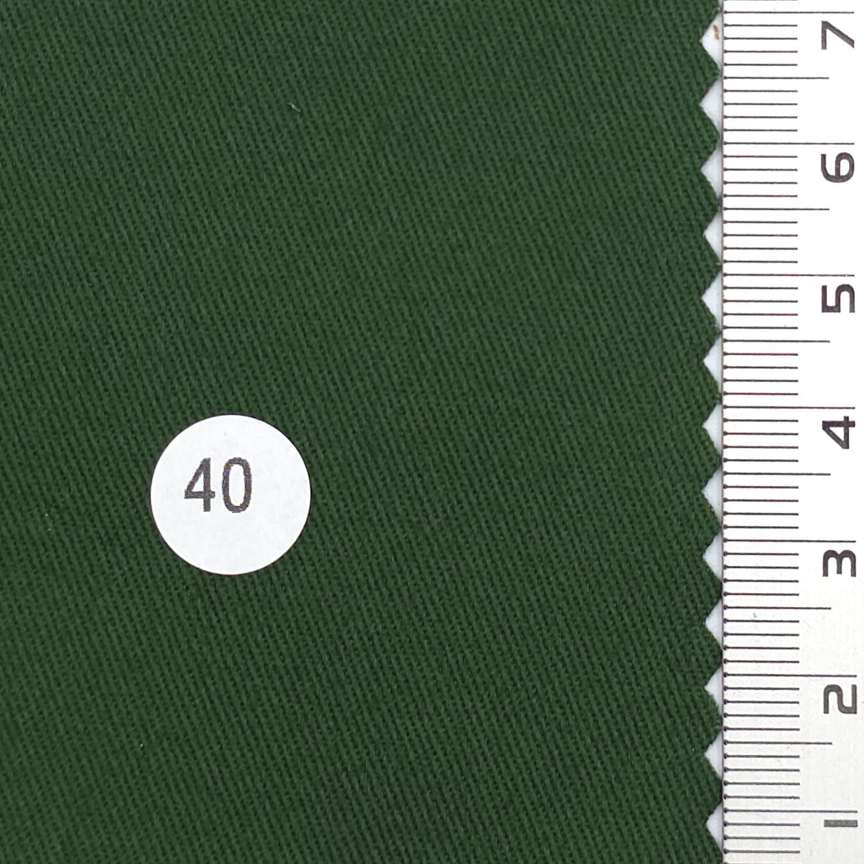 16 Count Solid Twill Cotton Woven Fabric - FAB1817 - Forest