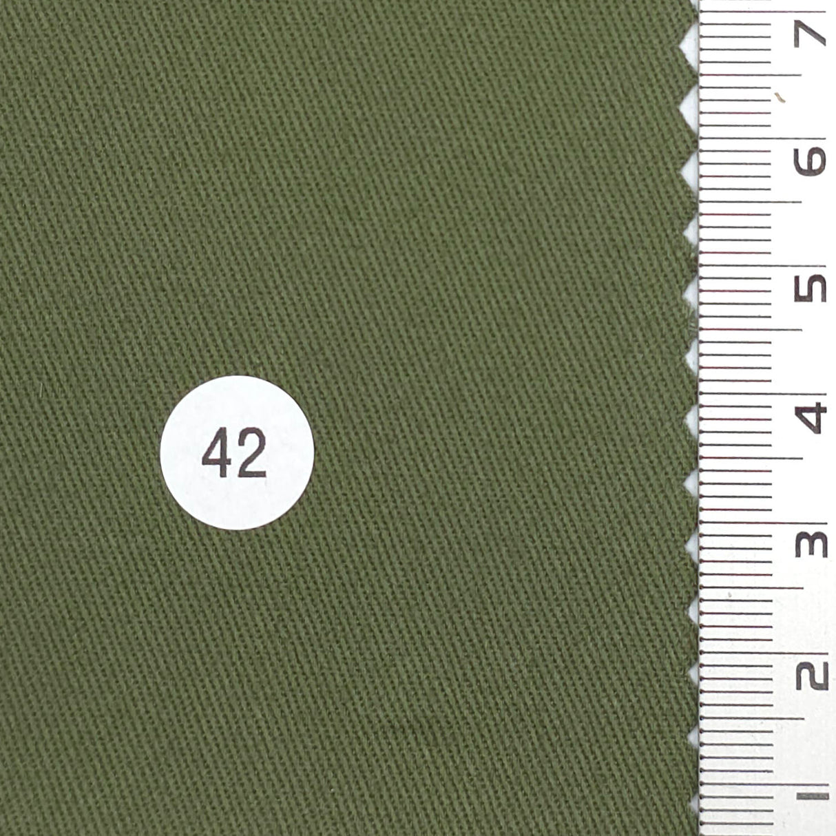 16 Count Solid Twill Cotton Woven Fabric - FAB1817 - Moss