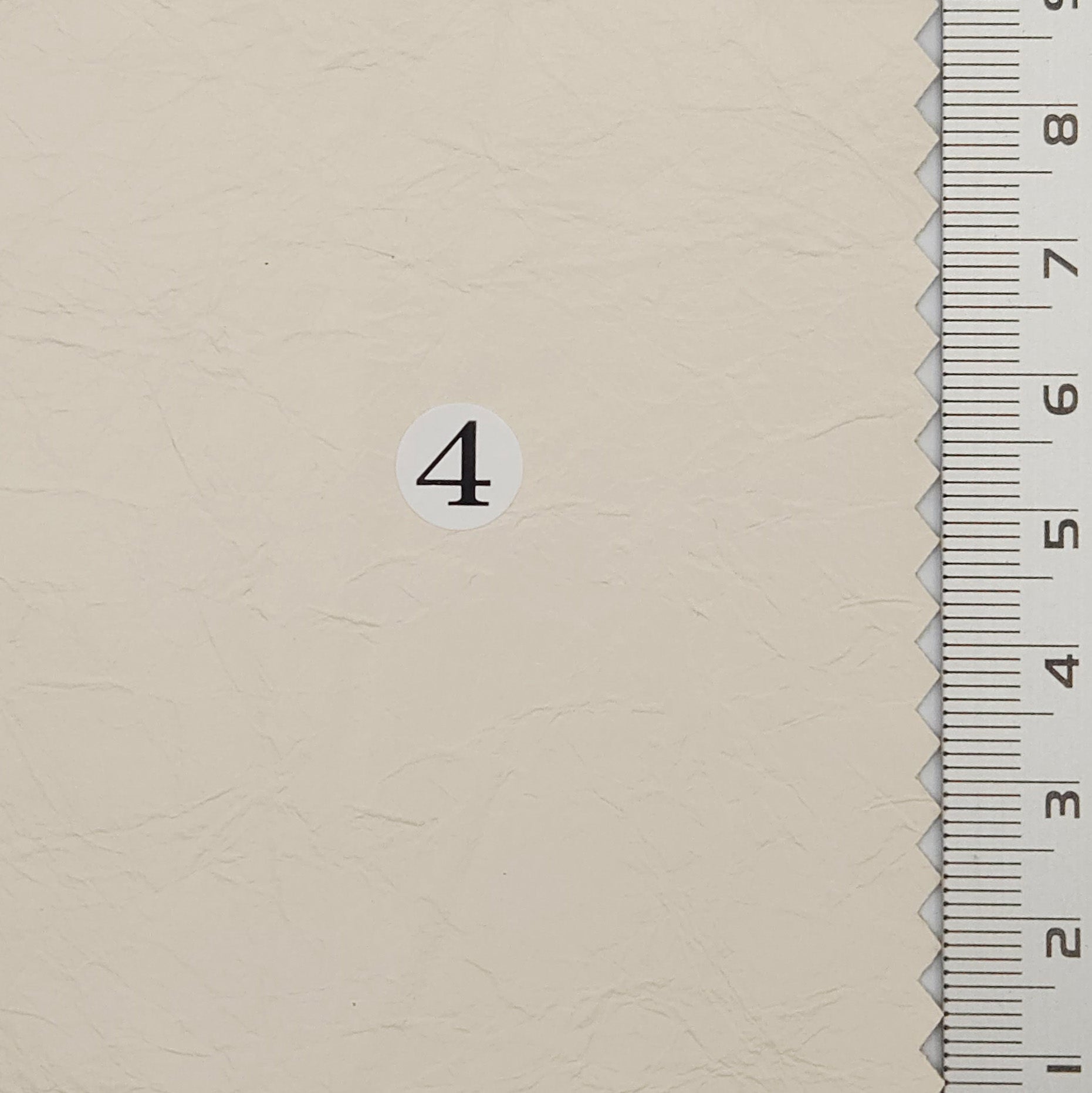 1.Silver-2.Ivory-3.Light beige-4.Light taupe-5.Medium beige - Coated Solid Crease Rayon Polyurethane Woven Fabric - FAB 1770