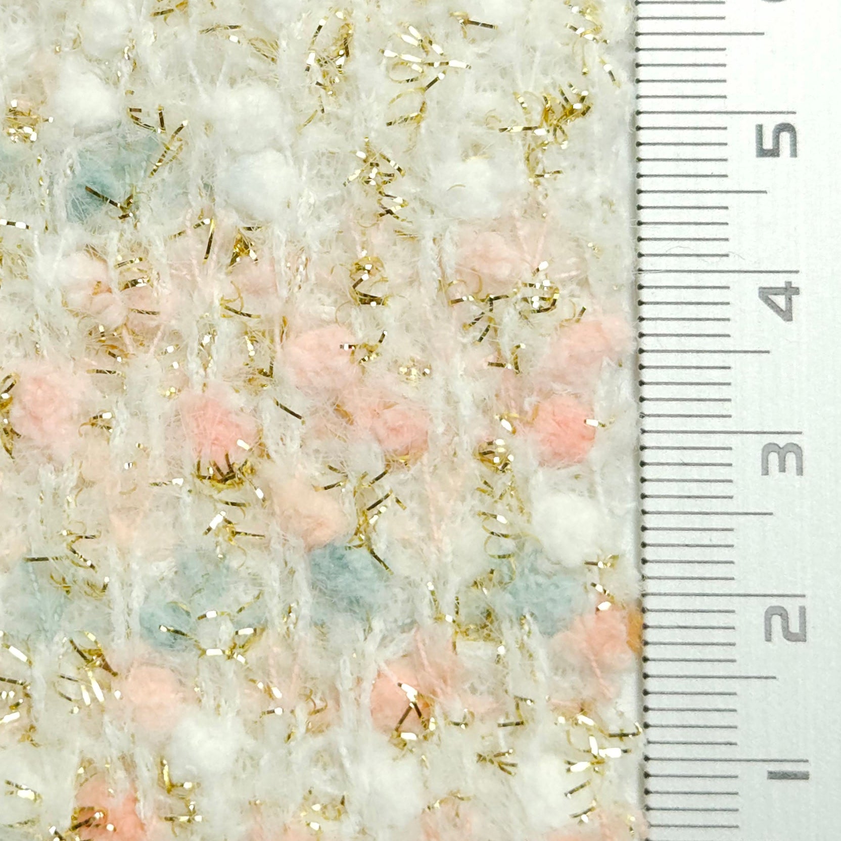 Solid Metallic YarnDyed Polyester Woven Fabric - FAB 1556 - 4.Multi