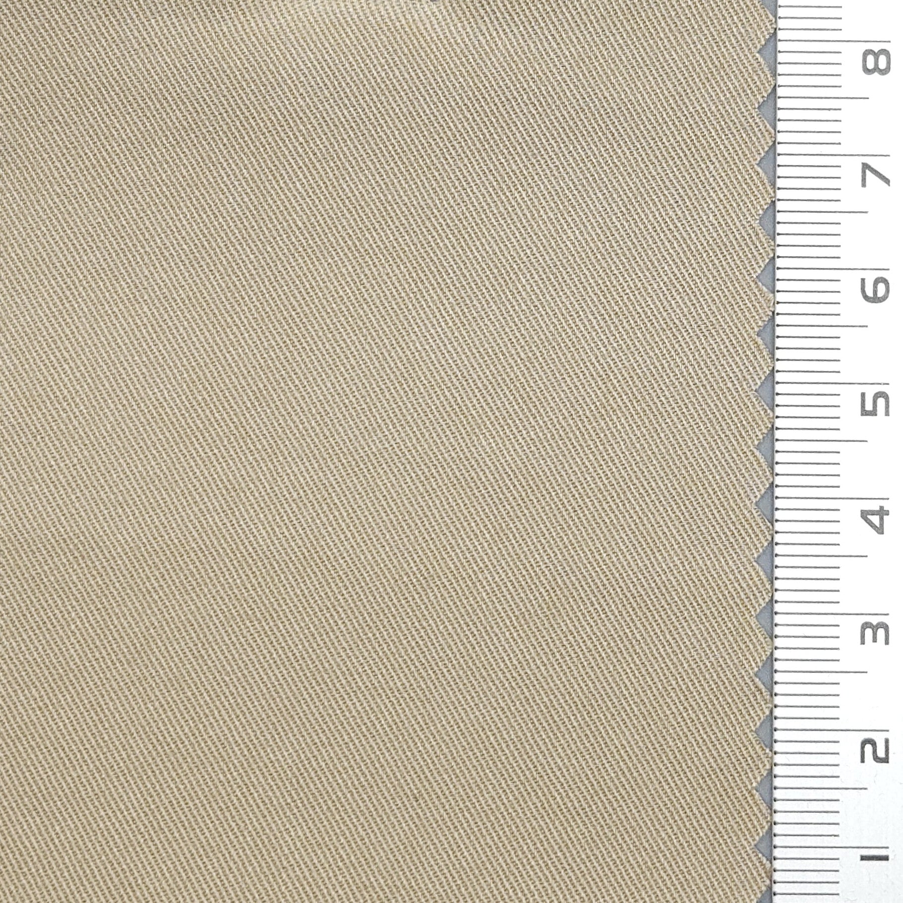 Solid Twill Enzyme Washing Cotton Tencel Woven Fabric - FAB 1665 - 4.Grain Brown