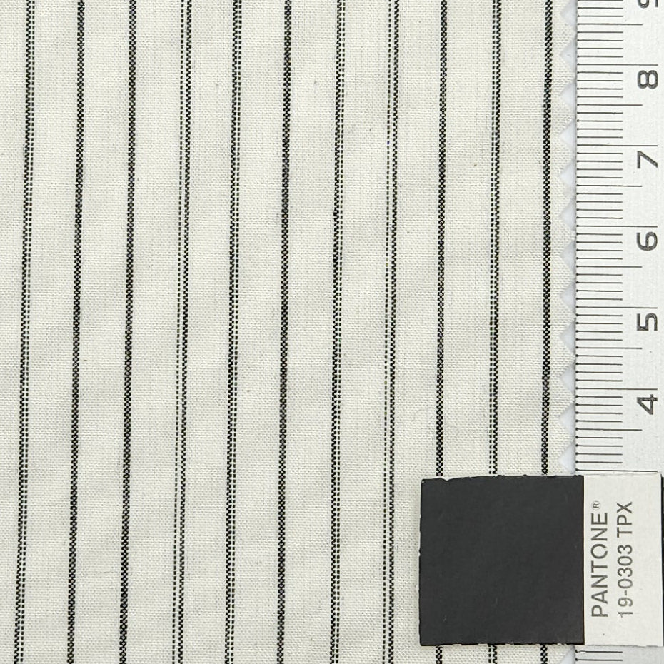 Pencil Stripe YarnDyed Cotton Woven Fabric - FAB 1745 - 4.Multi