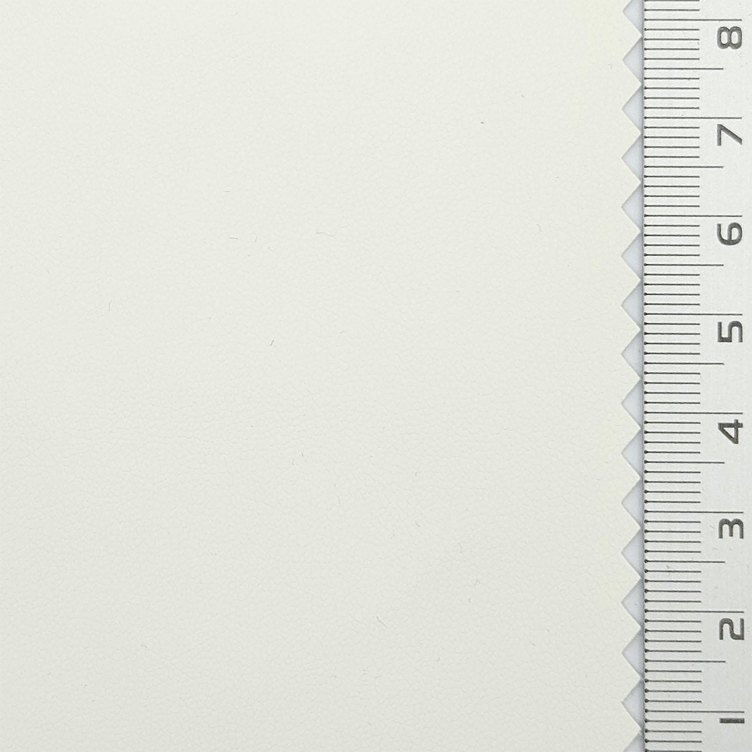 Soft Solid Leather Polyurethane Rayon Knit Fabric - FAB 1806 - 4.White