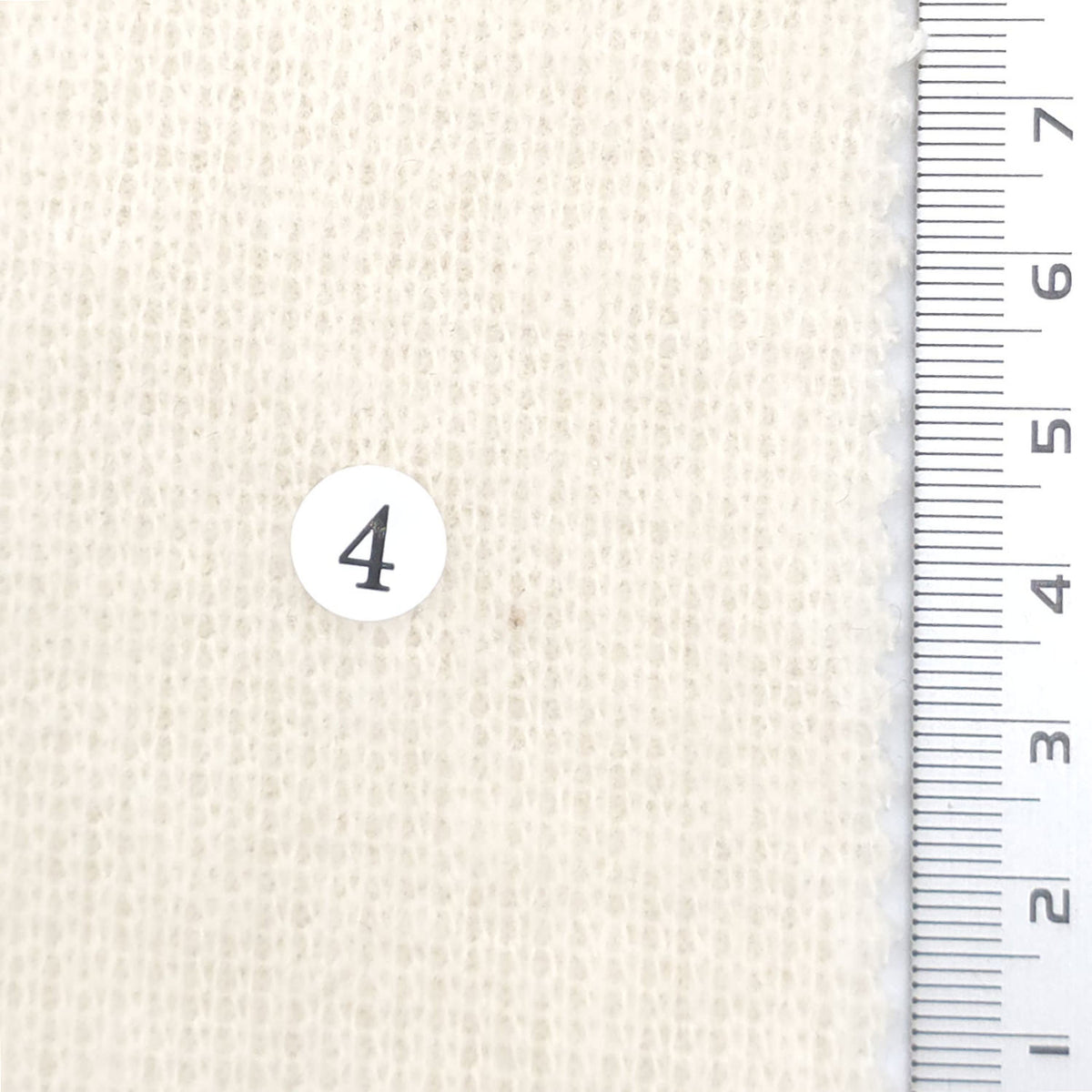 Solid Acrylic Cotton Knit Fabric - FAB1973 - Off White