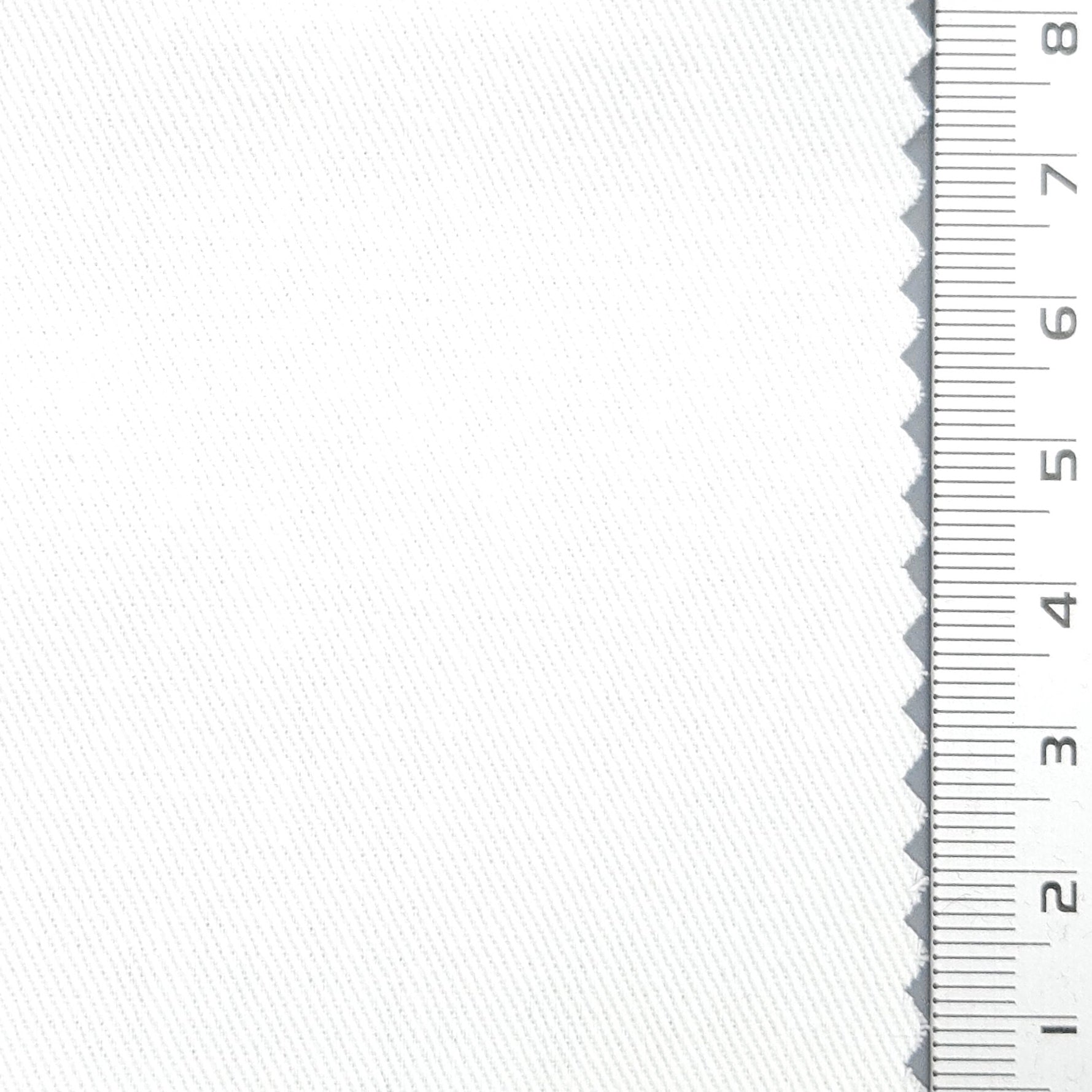 20s High Density Solid Twill Washing Cotton Woven Fabric - FAB 1674 - 4.White Smoke