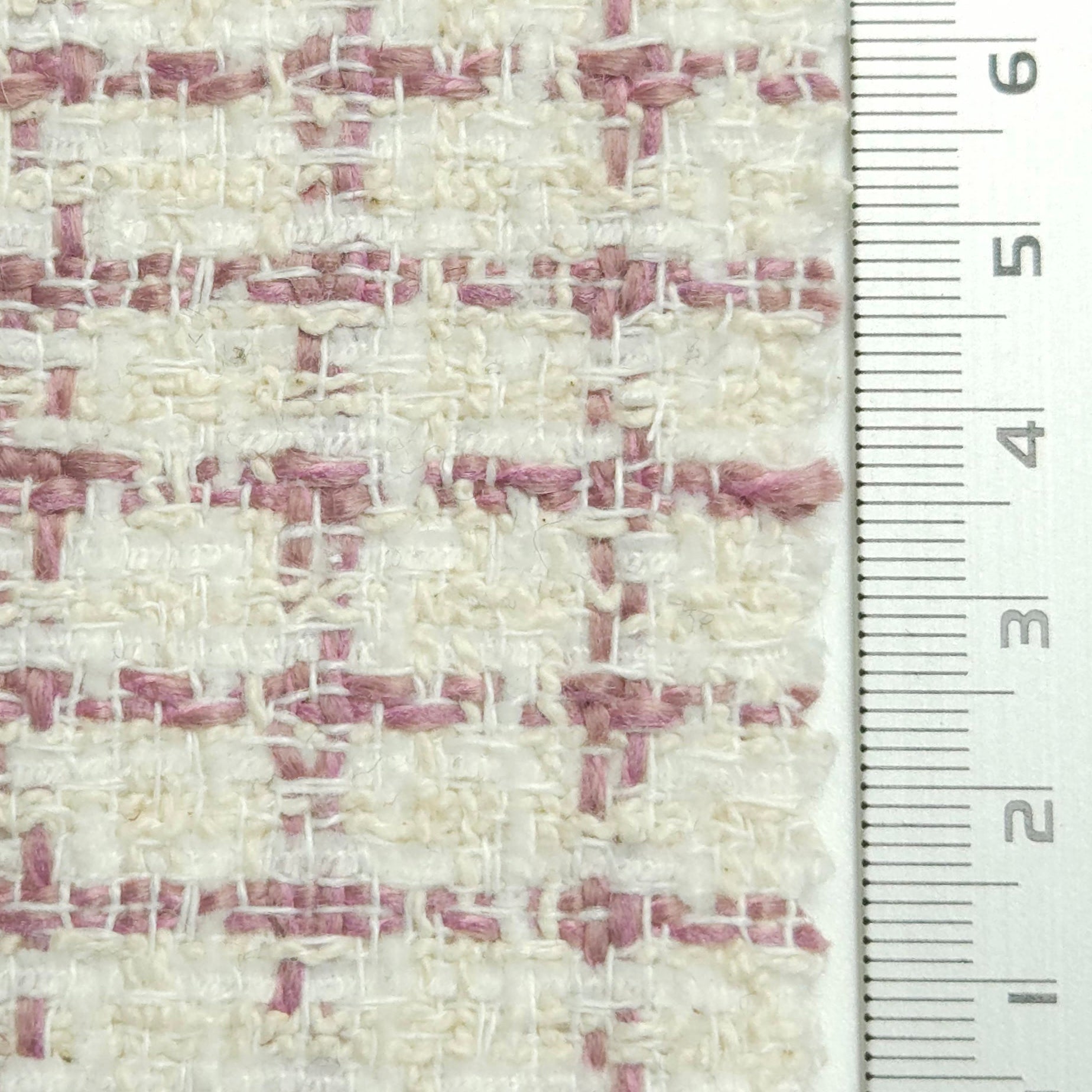 Solid Tweed YarnDyed Polyester Wool Woven Fabric - FAB 1555 - 4.Pale Chestnut