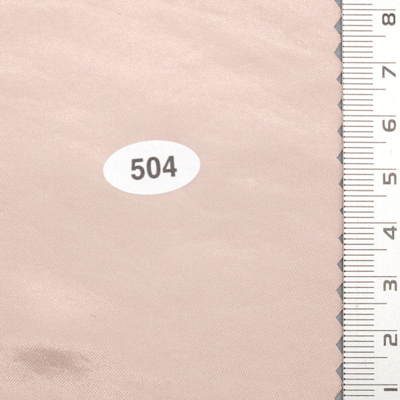 Solid Satin Polyester Rayon Woven Fabric - FAB 1736 - 4.Light Pink