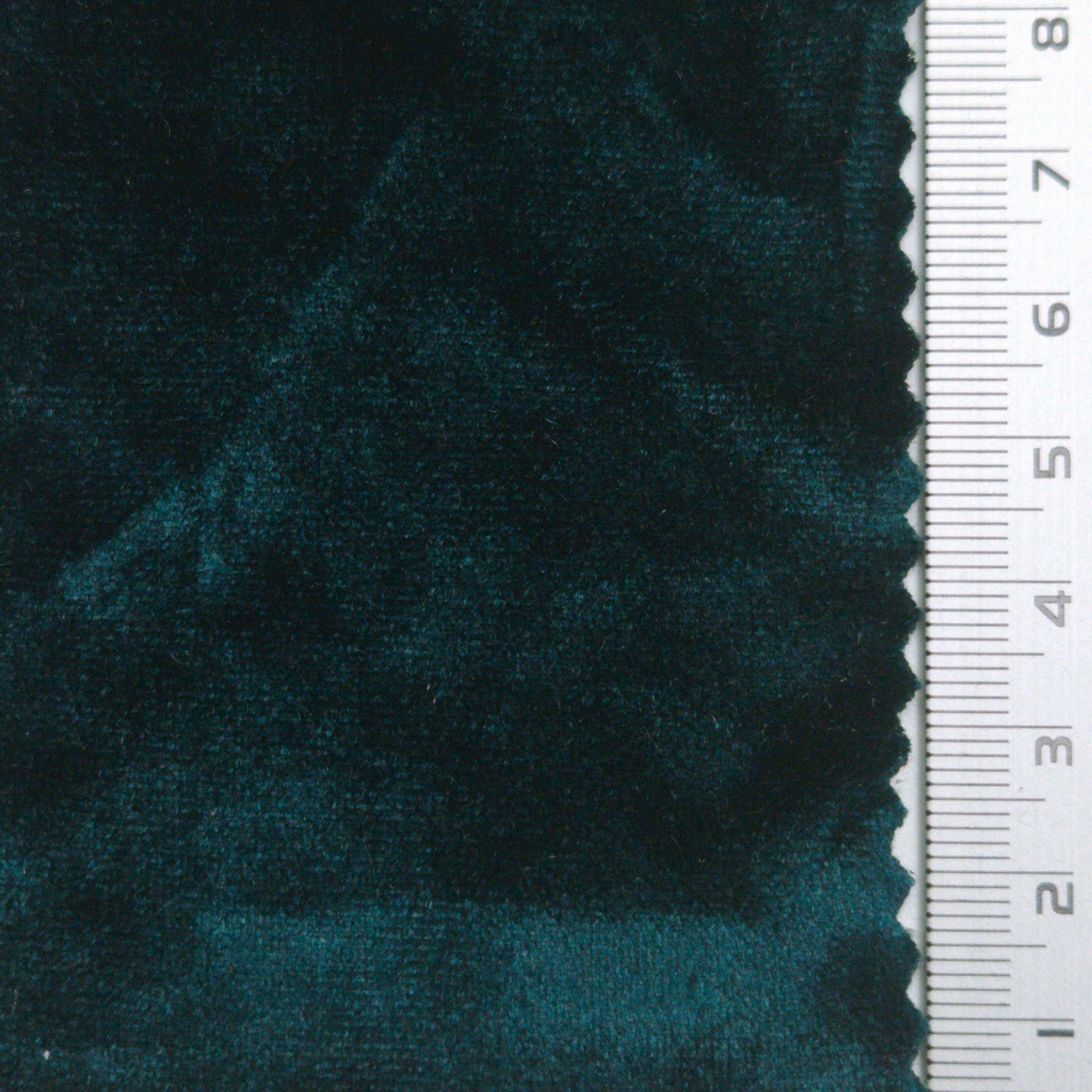 Solid Stretch Velvet Spandex Polyester Knit Fabric - FAB 1584 - 4.Green