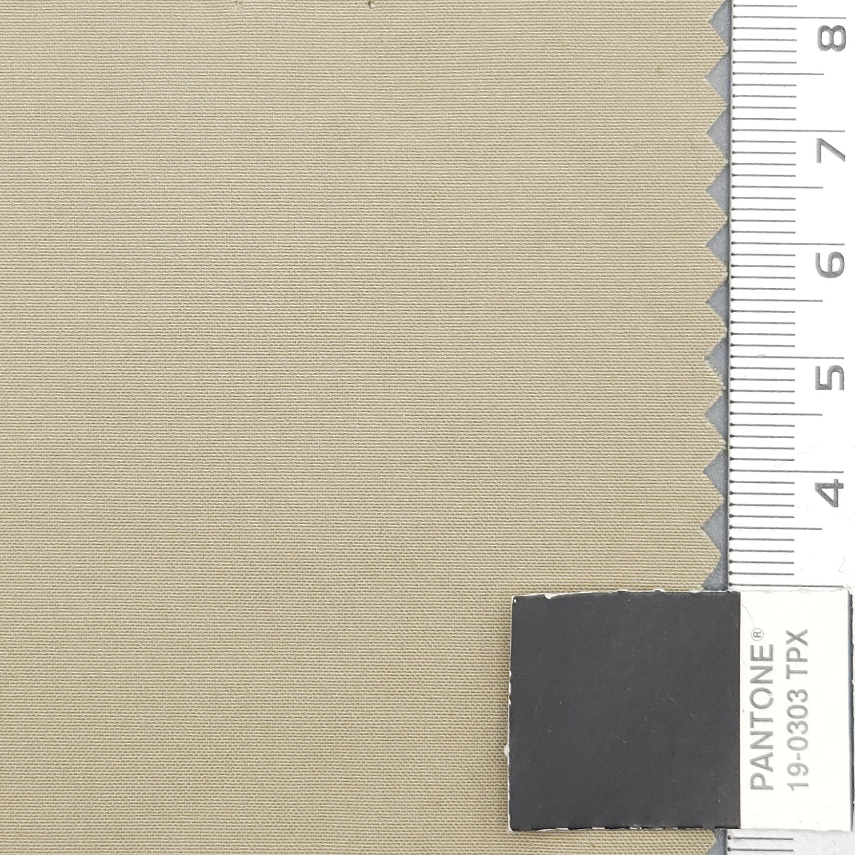 Hiking Solid Plain Recycled Polyester Cotton Woven Fabric - FAB 1725 - 4.Beige