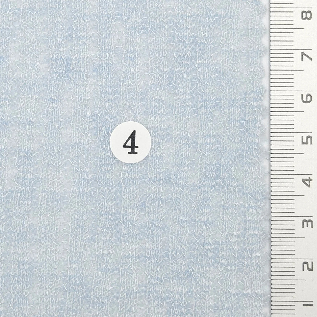 Solid Rib Polyester Spandex Knit Fabric - FAB1767 - 1.Lavender-2.Pale lemon-3.Salmon pink-4.Baby blue-5.Steel blue-6.Ivory-7.N/A-8.Sage gray-9.Celadon-10.Taupe
