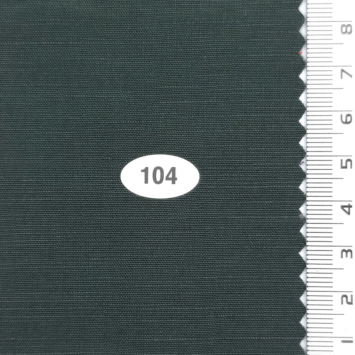 Dark Green - Linen Textured LR Woven Fabric - FAB1853