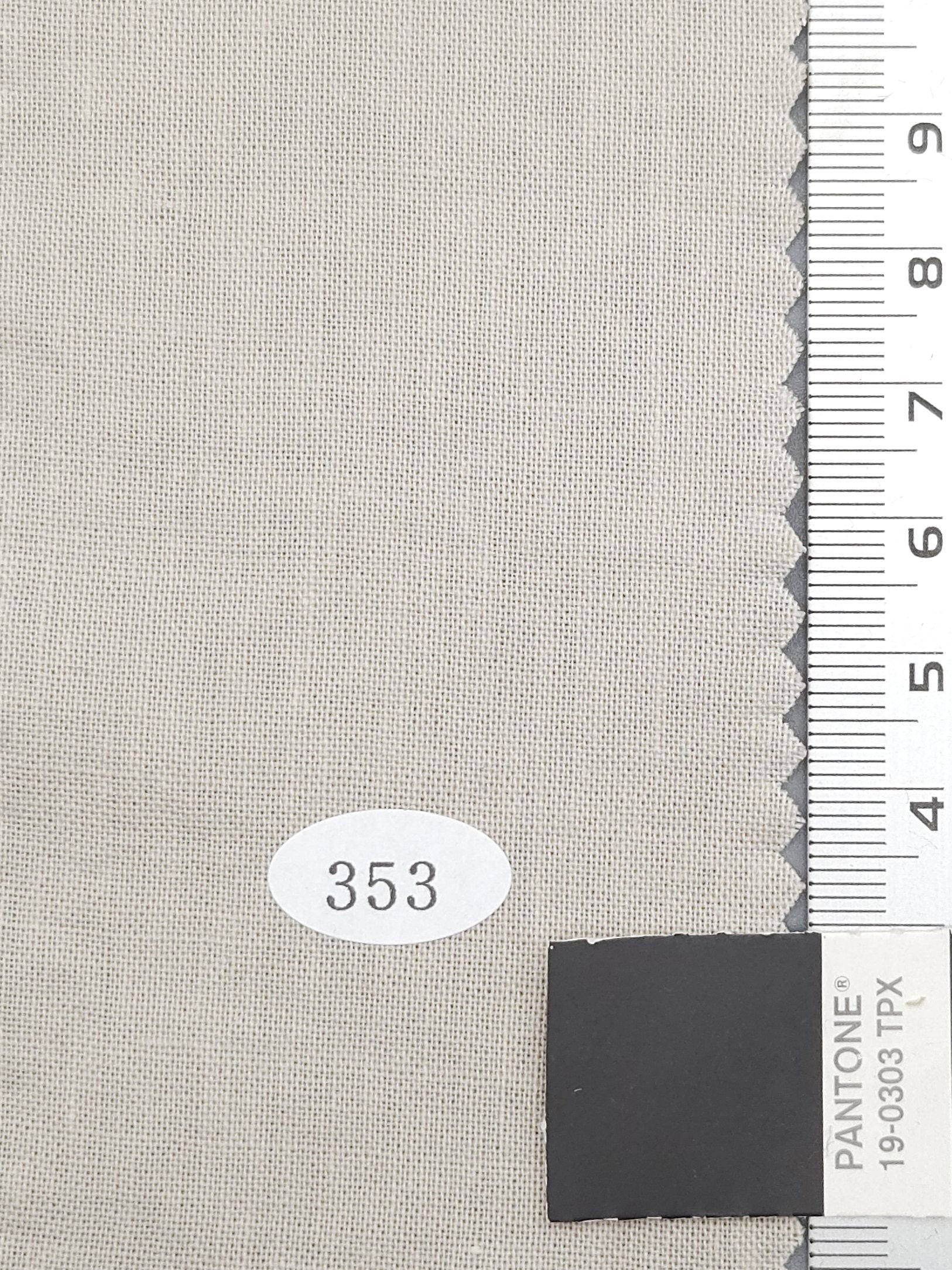 Linen Cotton Woven Fabric - FAB 1267 - 4.Grey Goose