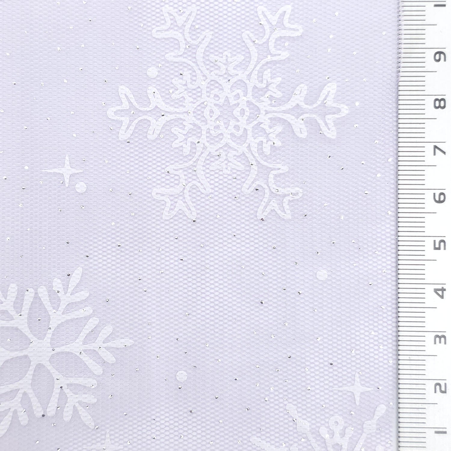 Snowflake Galaxy Polyester Knit Fabric - FAB1950 - Lavendor
