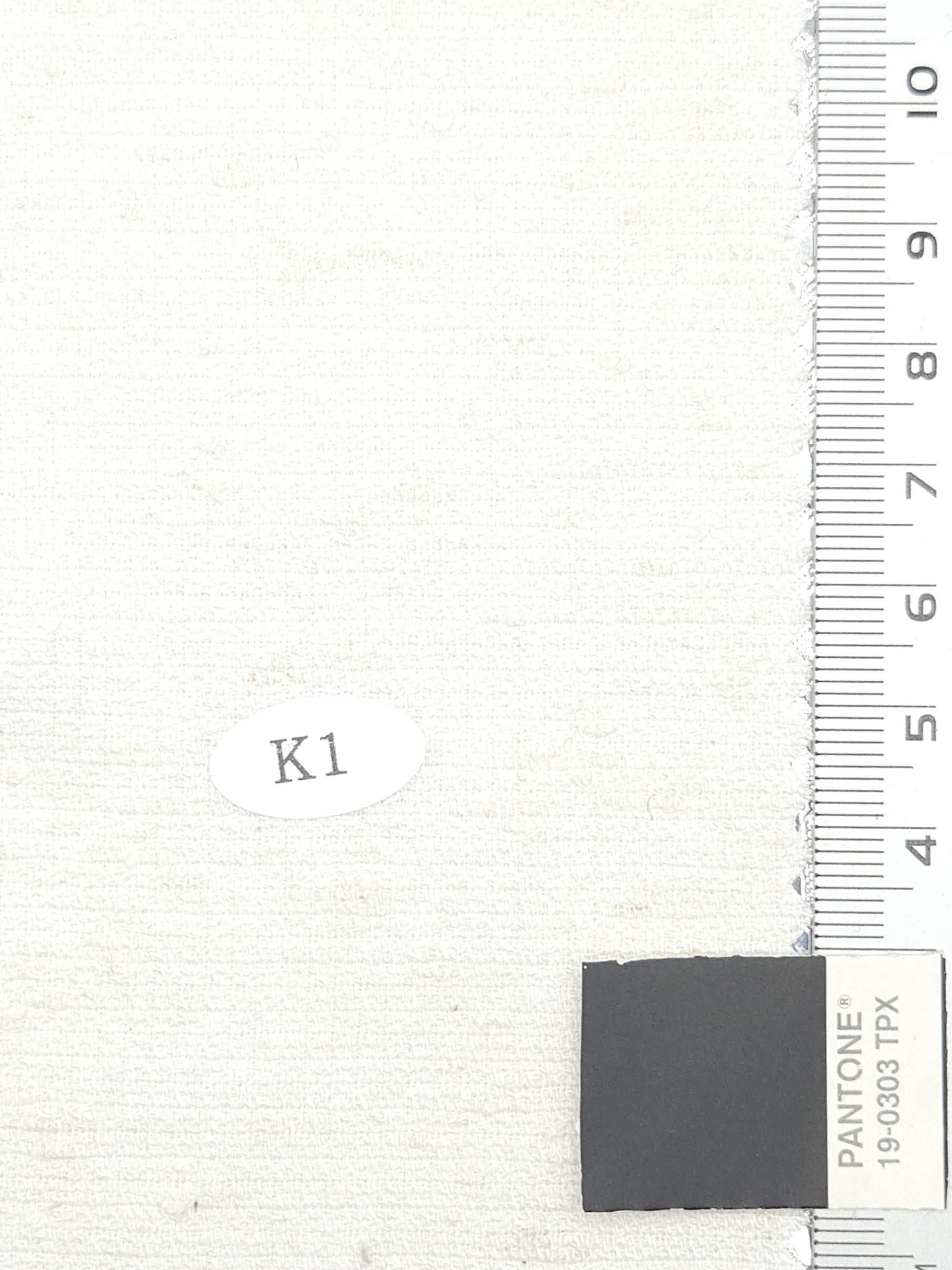 Solid Dobby Washing Linen Cotton Polyester Rayon Nylon Woven Fabric - FAB 1710 - 4.Ivory