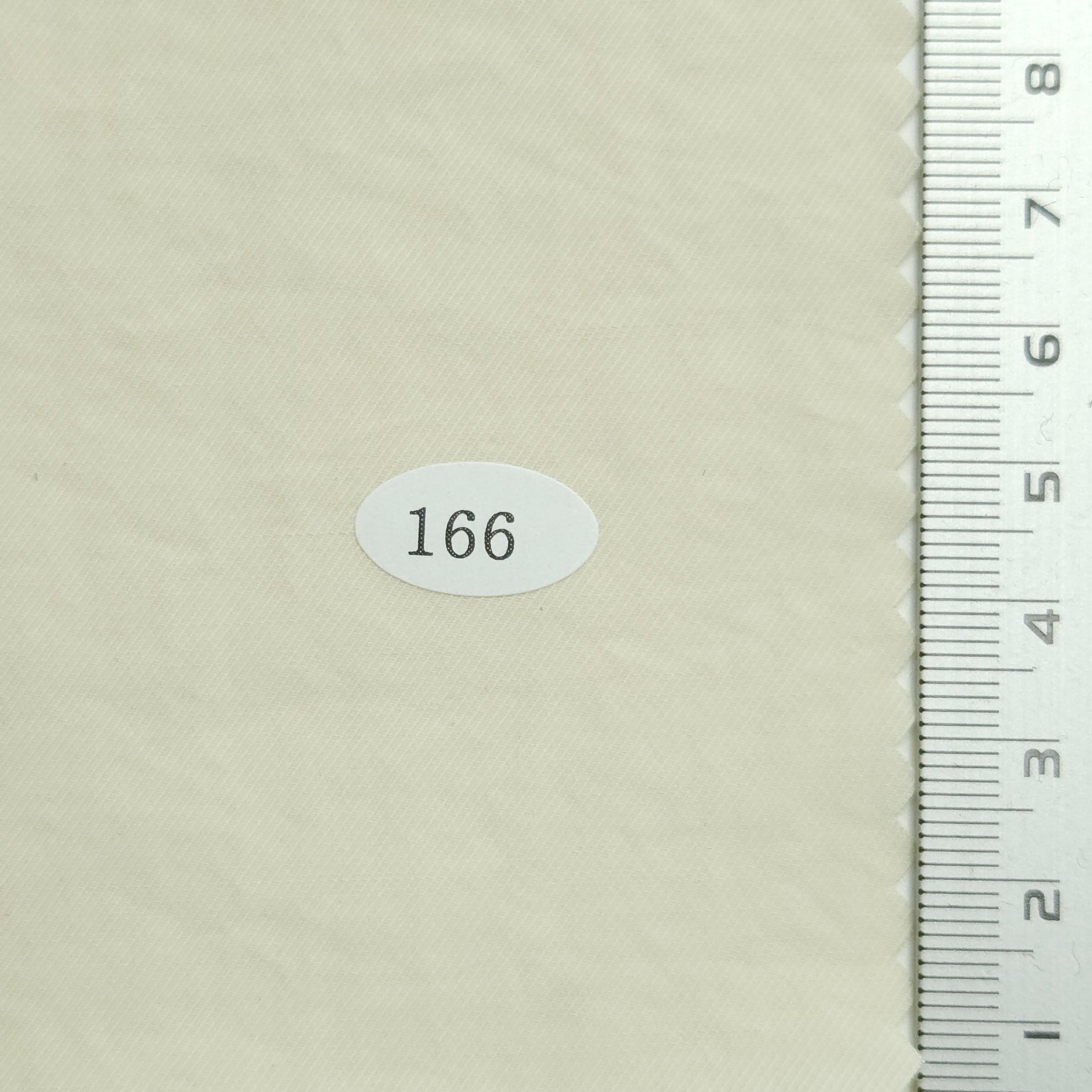 Nylon Cotton Twill Woven Fabric - FAB 1155 - 4.Chrome White (166)