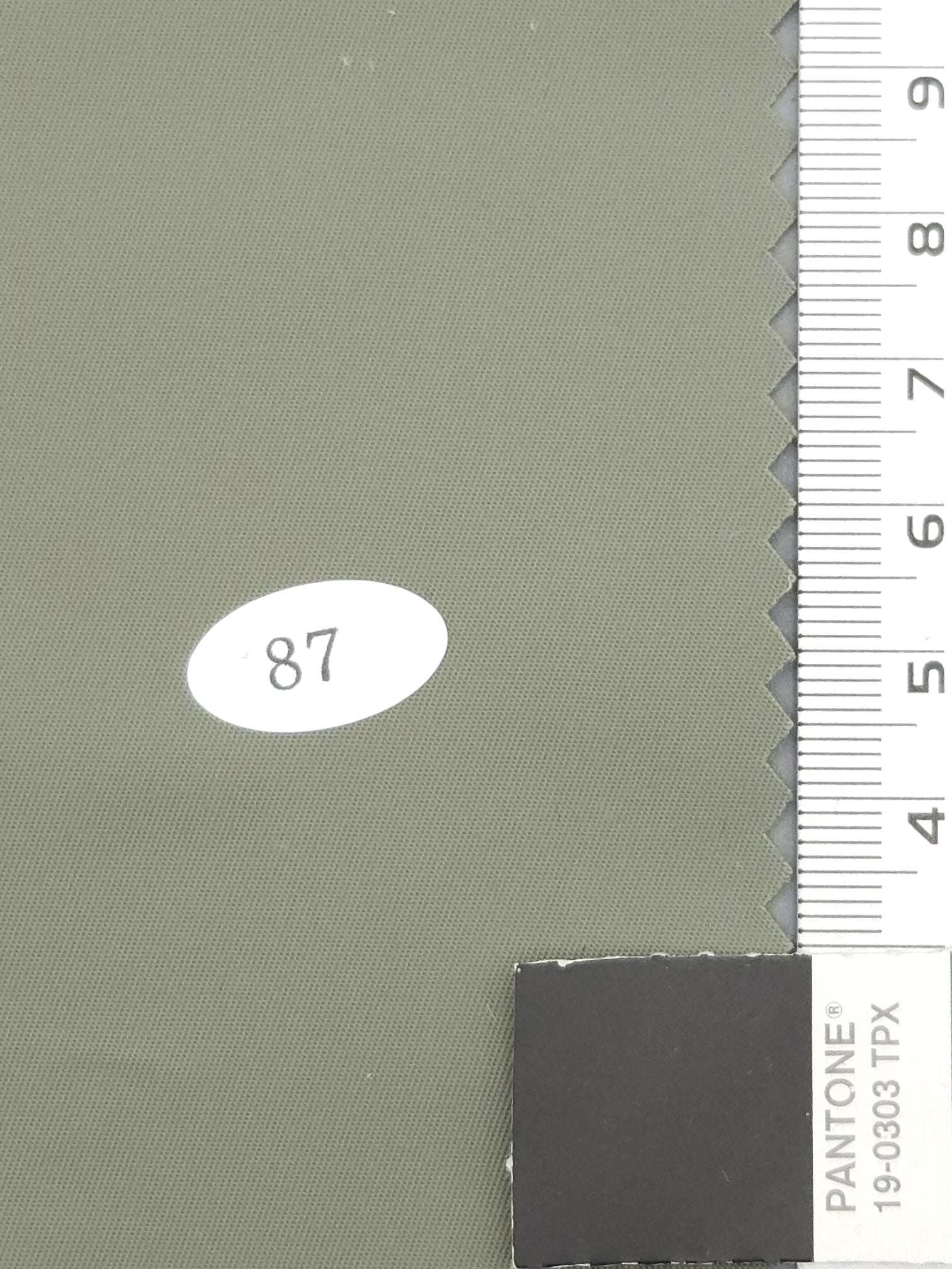 Solid Recycled Nylon Woven Fabric - FAB 1681 - 4.Lemon Grass