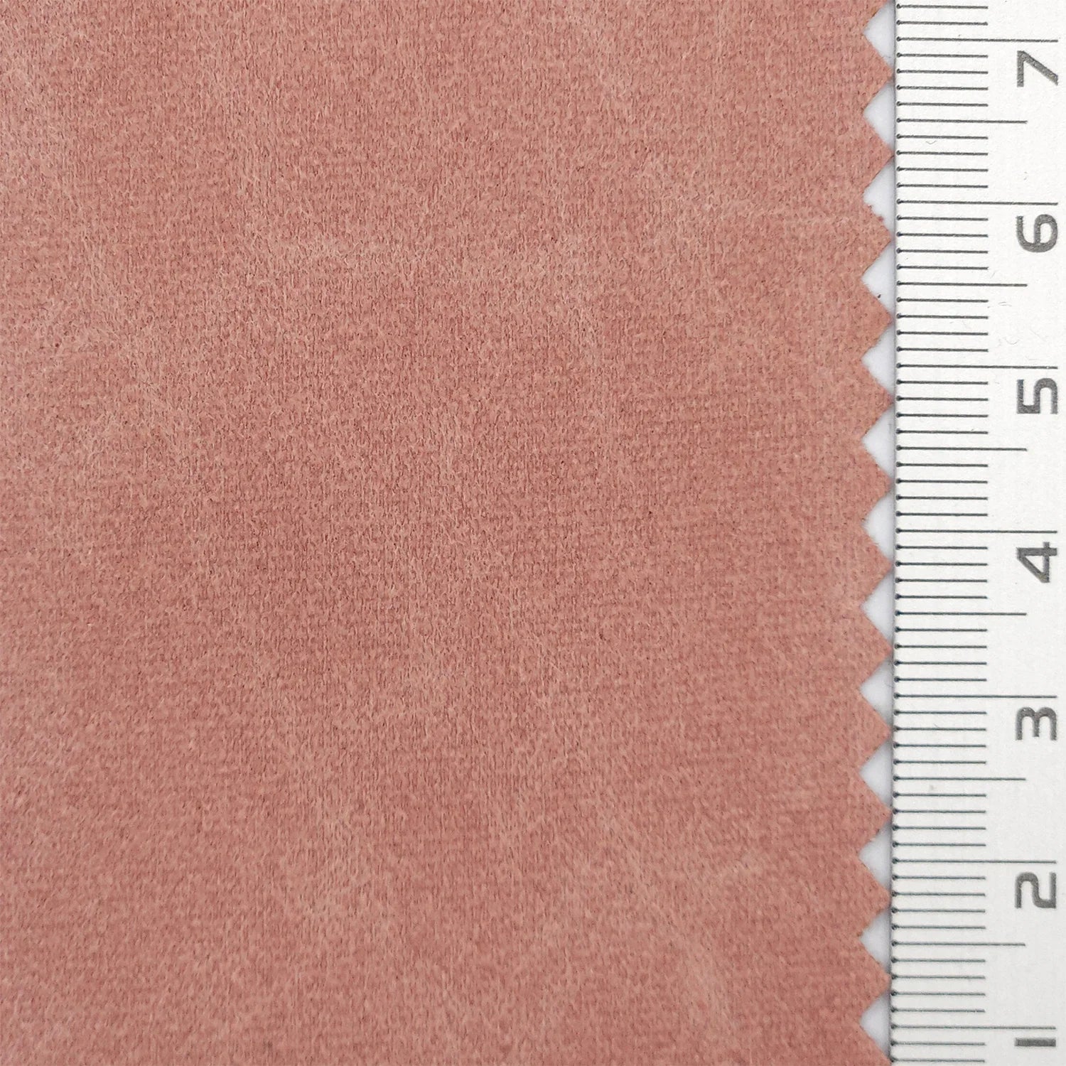 Solid Crack Suede Polyurethane Polyester Knit Fabric - FAB 1764 - 4.Pink