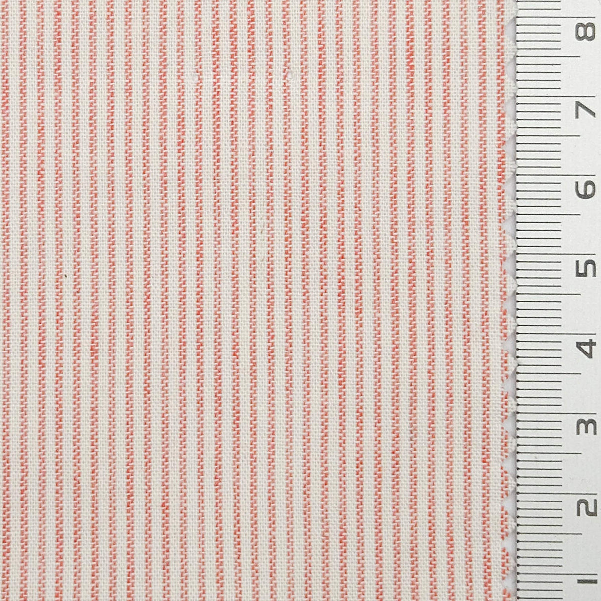 Pin Stripe Plain Cotton Woven Fabric - FAB1796 - 1.Ivory-2.Pearl-3.Light Blue-4.Light Pink-5.Pale Yellow-6.Gray-7.Medium Gray-8.Light Blue-9.Light Pink-10.Light Gray