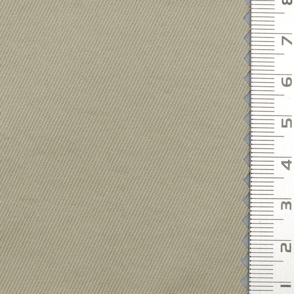 Hi Twist Solid Plain Twill Nylon Woven Fabric - FAB1727 - 1.Light Beige-2.Warm Beige-3.Tan-4.Sage Green-5.Olive Green-6.Dark Brown-7.Olive Brown-8.Off White-9.Cool Gray-10.Dusty Pink